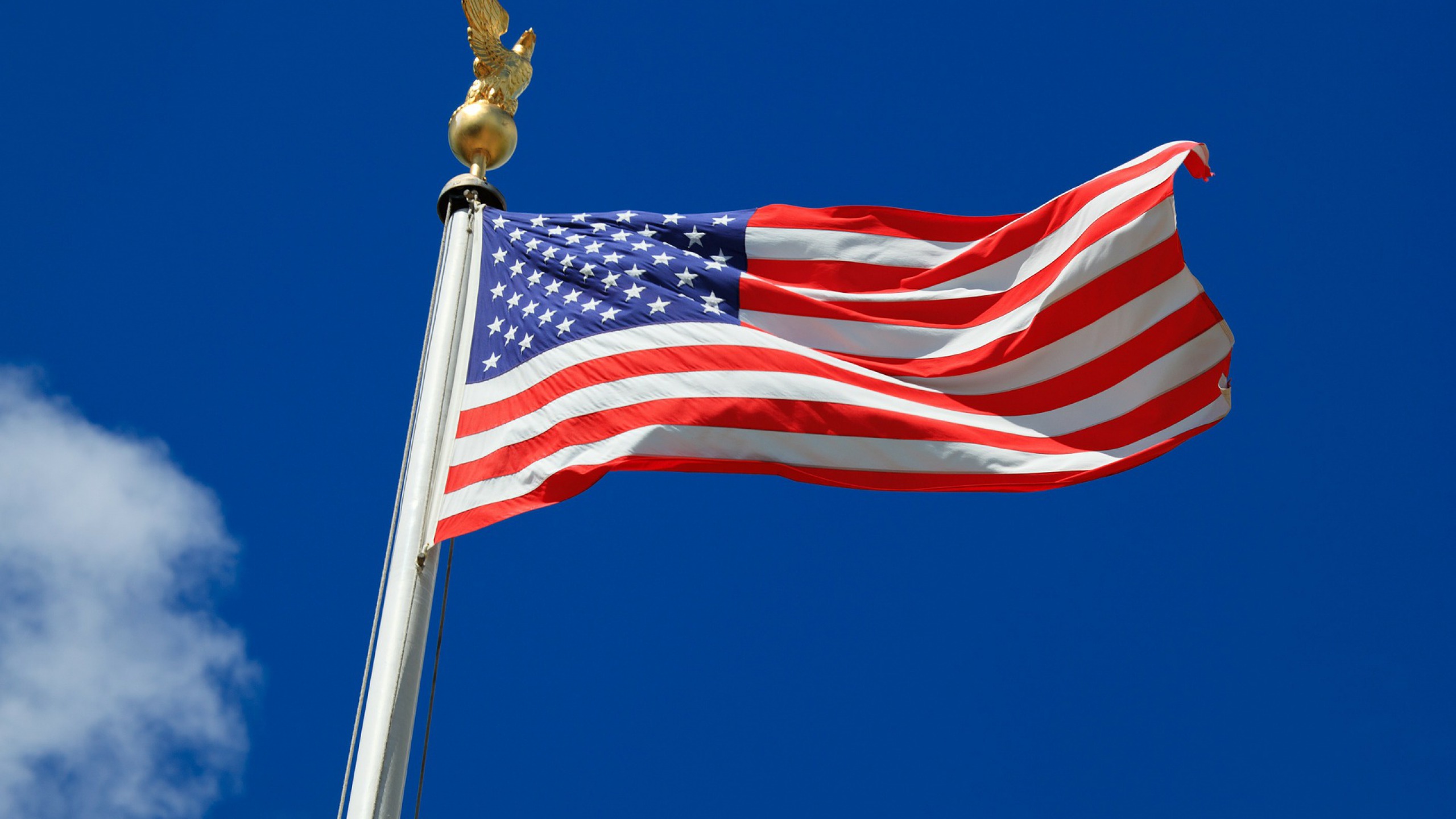 Us Flag - Flag Of America Full - HD Wallpaper 