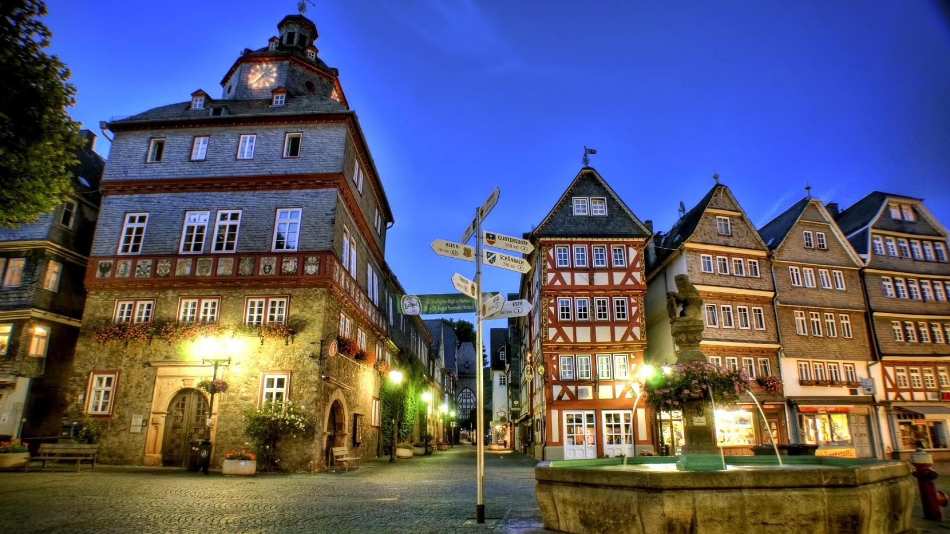 Beautiful Germany Wallpaper - Herborn - HD Wallpaper 