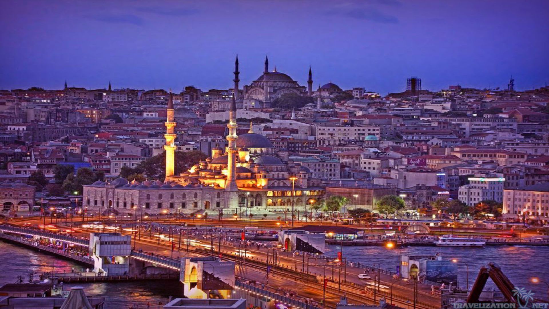 Beautiful City In Turkey - HD Wallpaper 