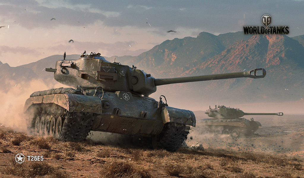World Of Tanks T26e5 - HD Wallpaper 