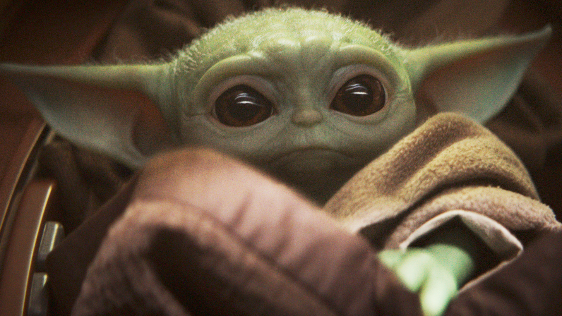 Baby Yoda - Baby Yoda The Mandalorian - HD Wallpaper 