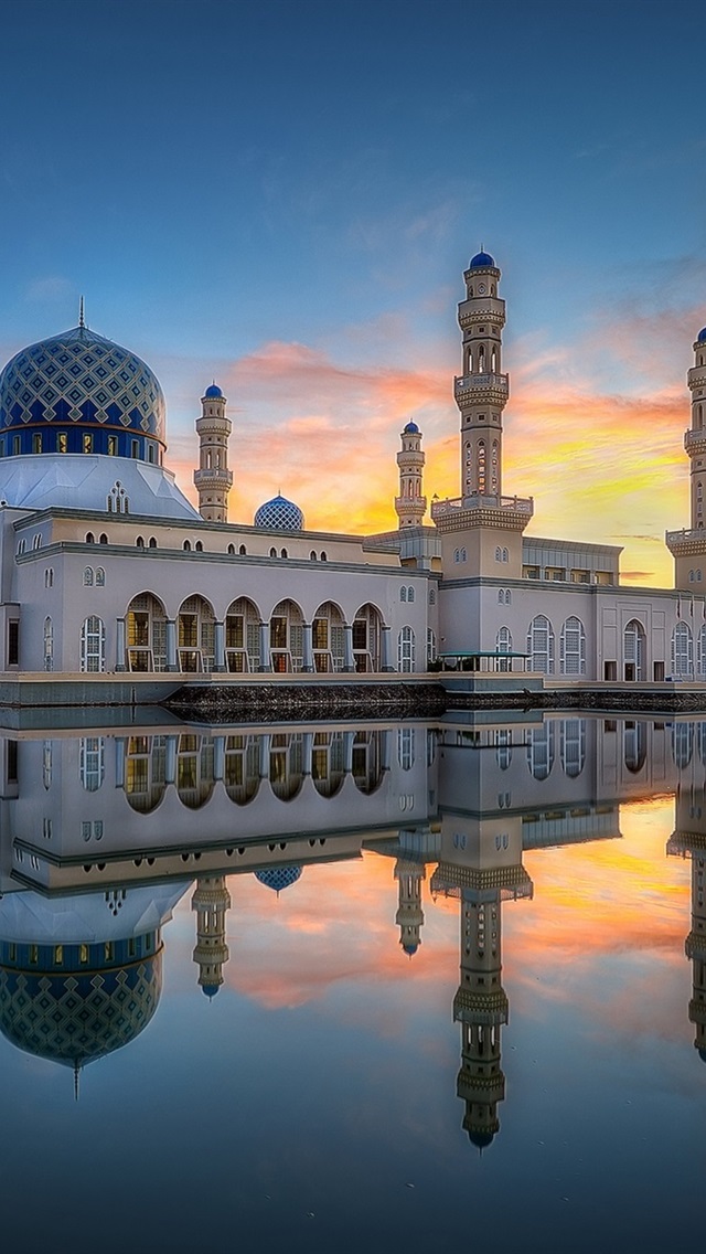 Kota Kinabalu City Mosque - HD Wallpaper 