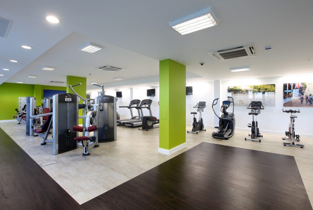 Gym Interior Design - HD Wallpaper 
