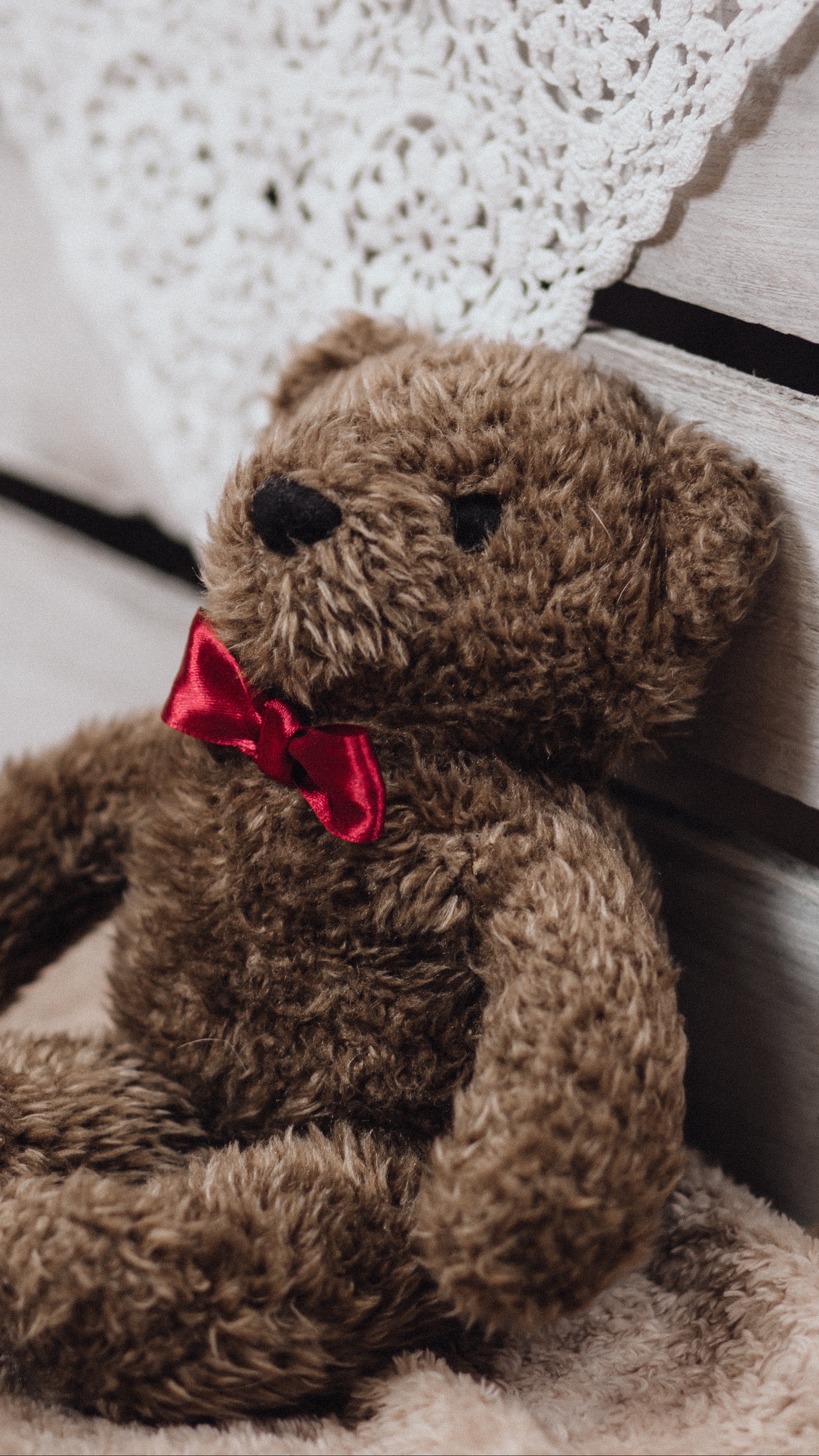Wallpaper Teddy Bear, Toy, Bow - Teddy Bear Iphone Wallpaper Hd - HD Wallpaper 