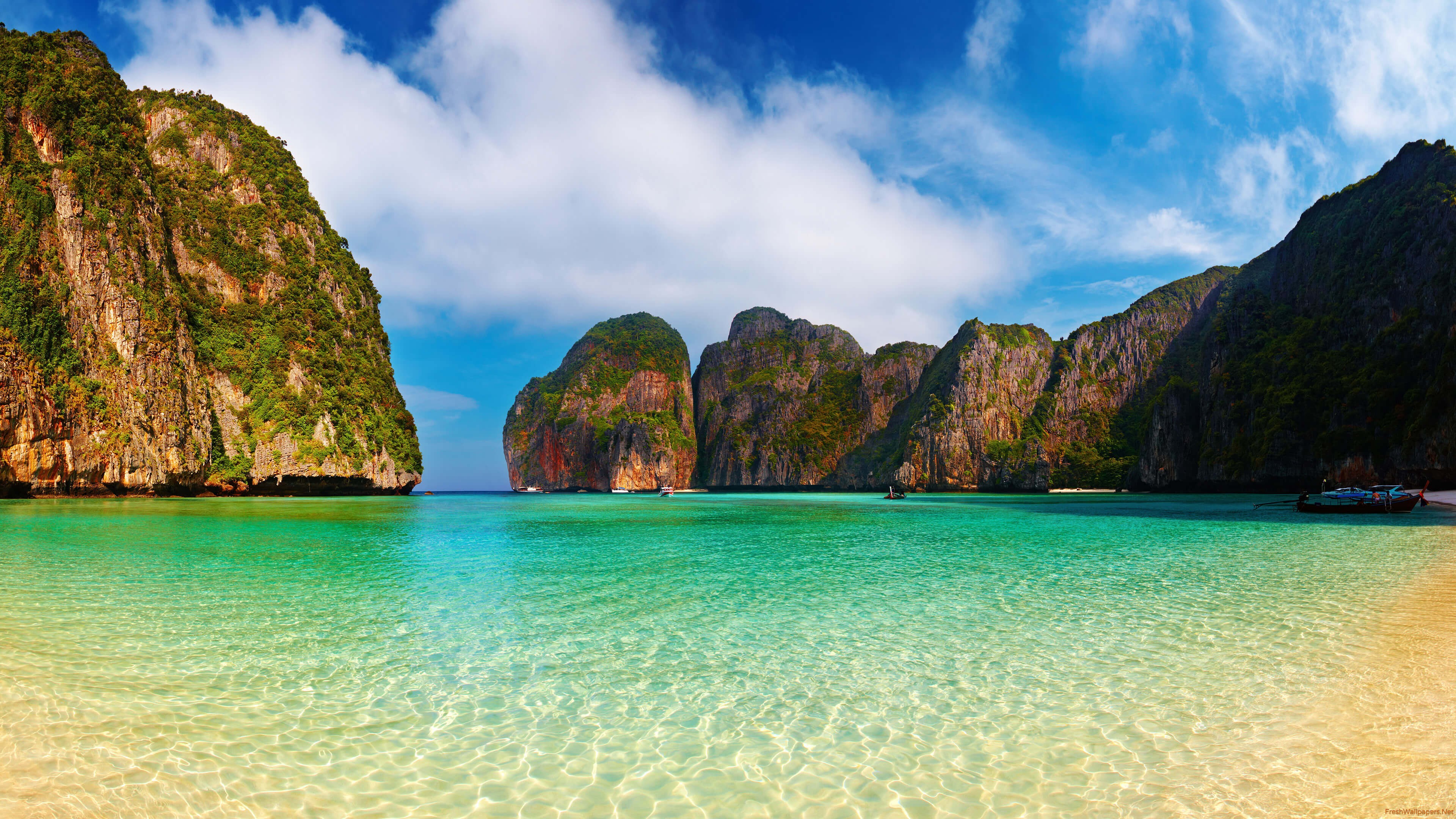 Ko Phi Phi Le Thailand - 3840x2160 Wallpaper Ko Phi Phi Le Thailand - 3840x2160 Wallpaper