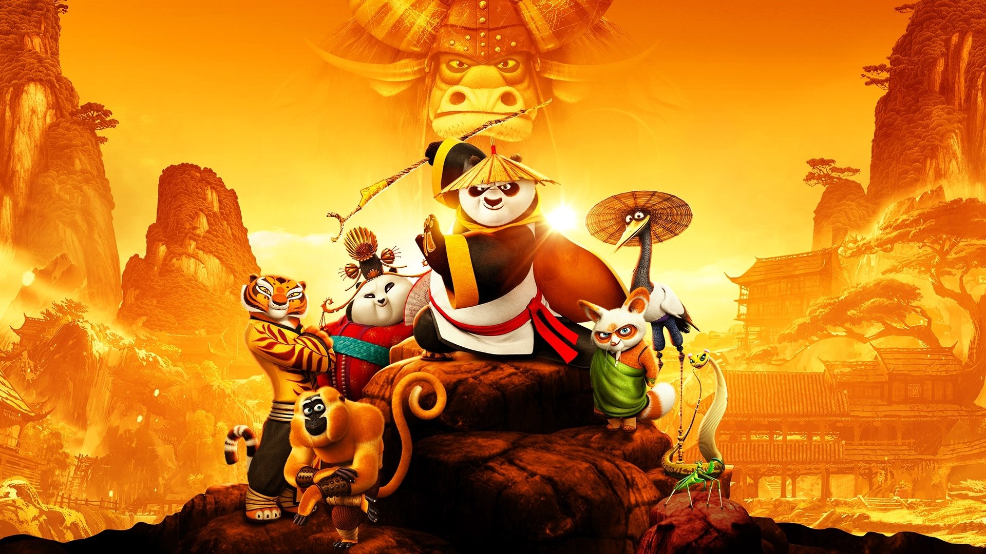 Master Oogway Kungfu Panda 3 - HD Wallpaper 