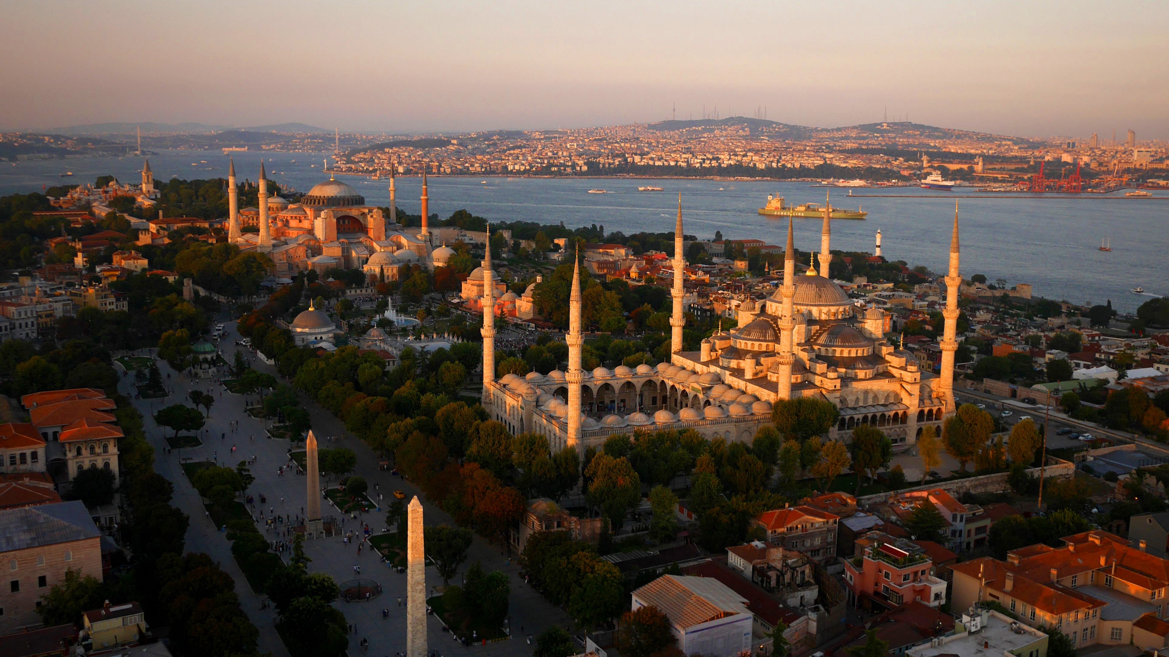 Istanbul Birds Eye View - HD Wallpaper 