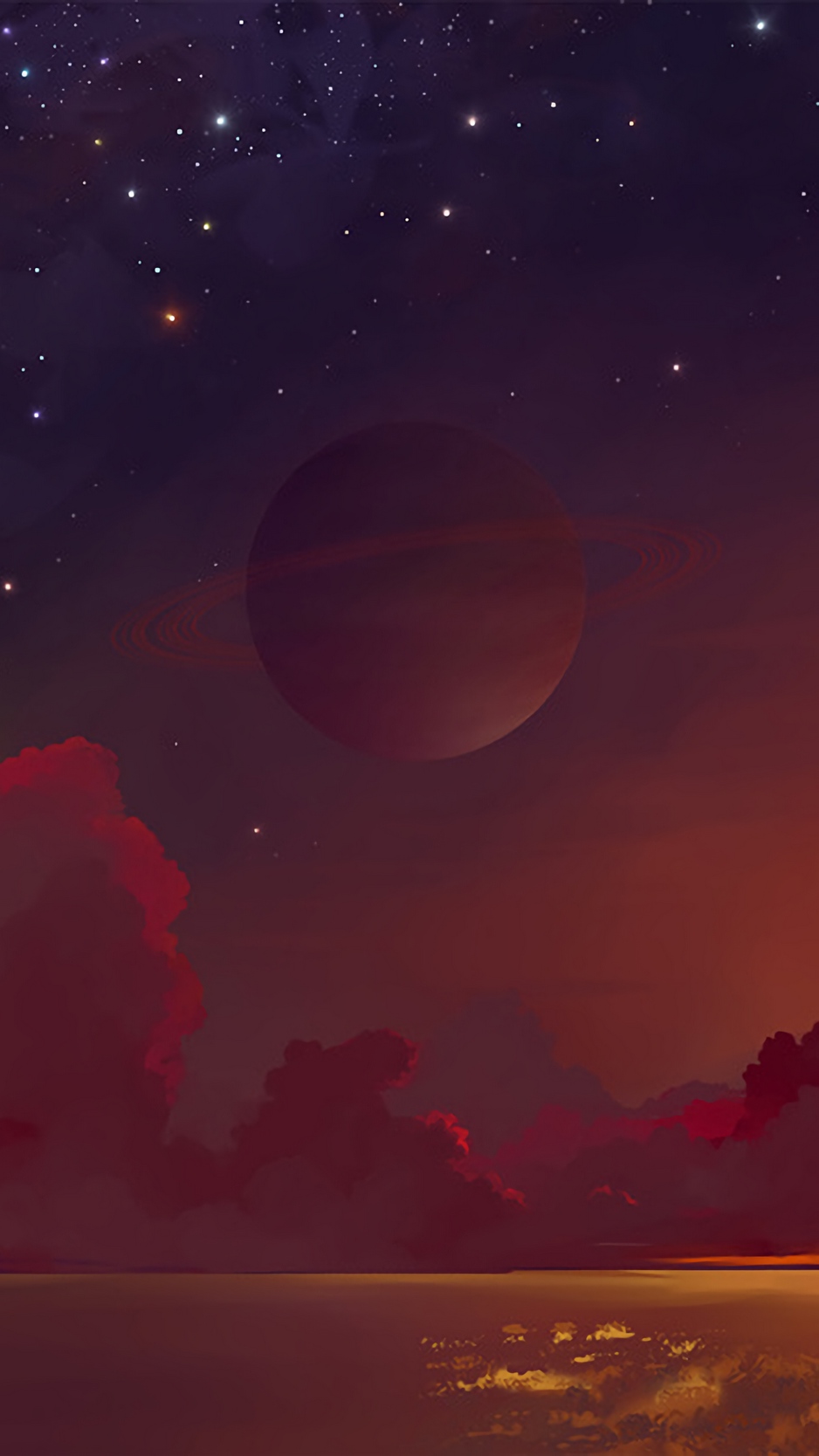 Wallpaper Saturn, Planet, Horizon, Clouds, Art - Saturn Wallpaper Iphone - 938x1668 Wallpaper Wallpaper Saturn, Planet, Horizon, Clouds, Art - Saturn Wallpaper Iphone - 938x1668 Wallpaper