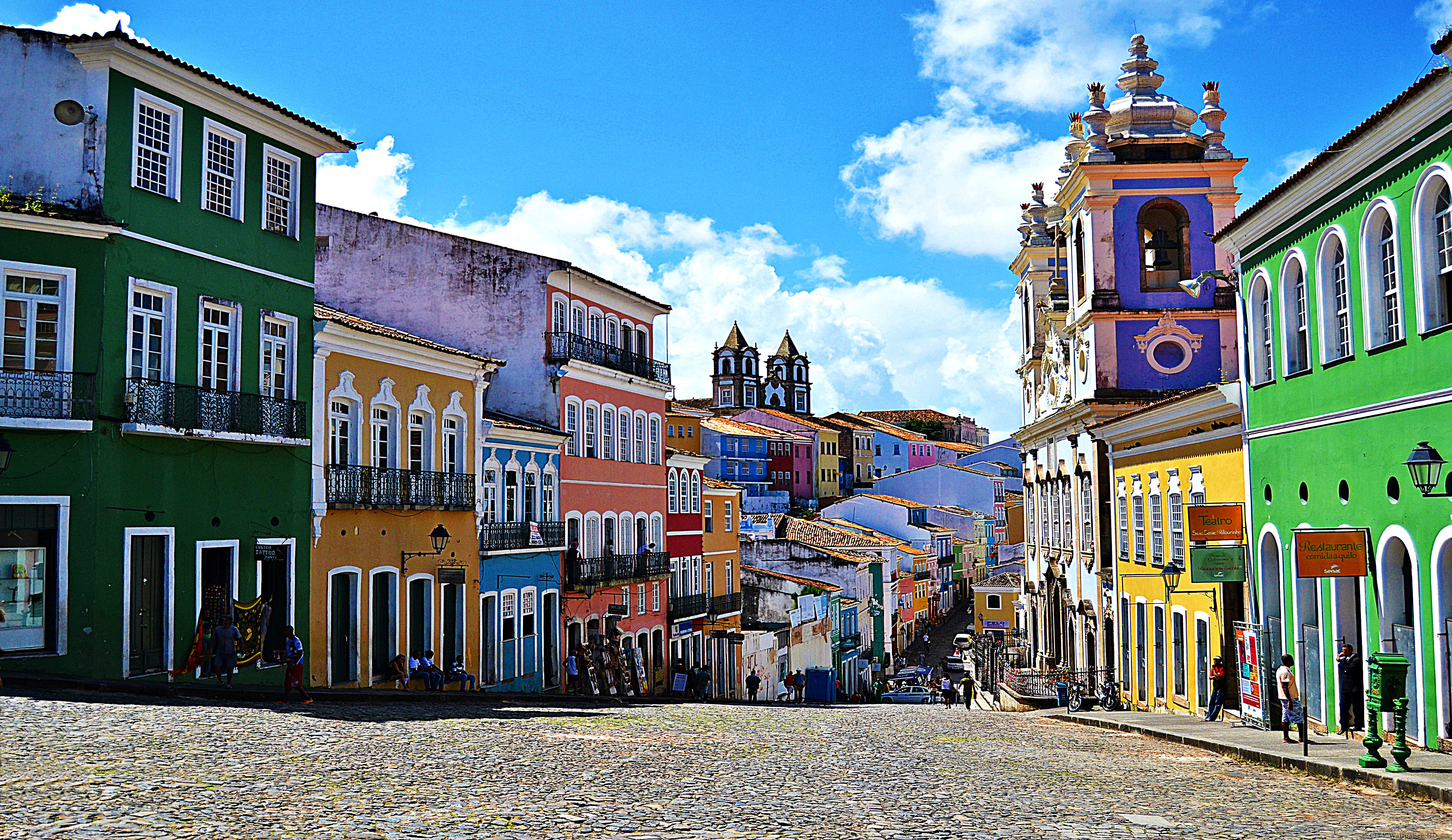 Salvador Brazil Wallpaper - HD Wallpaper 