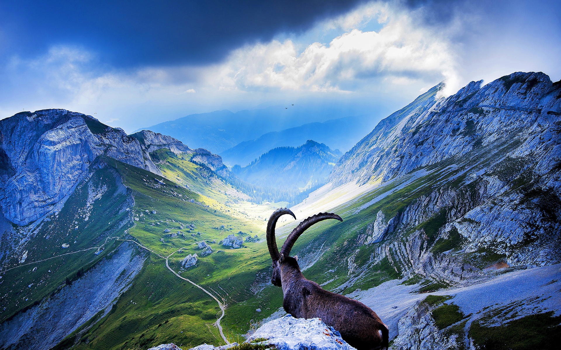 Switzerland Wallpaper - Beautiful Place Of Switzerland - HD Wallpaper 