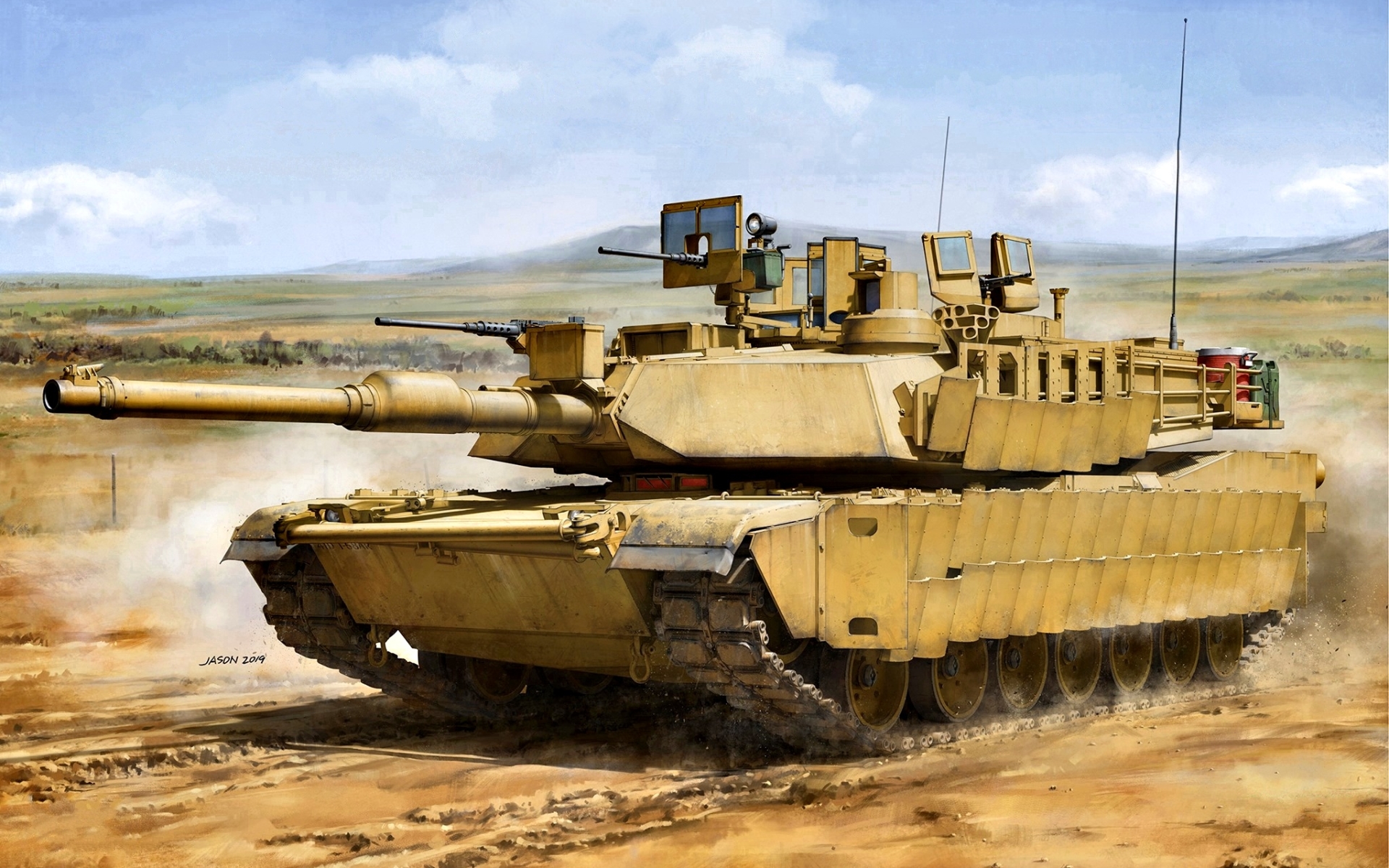 Wallpaper Of Artistic, M1, Abrams, Tank Background - Rye Field Model M1a2 Review - HD Wallpaper 