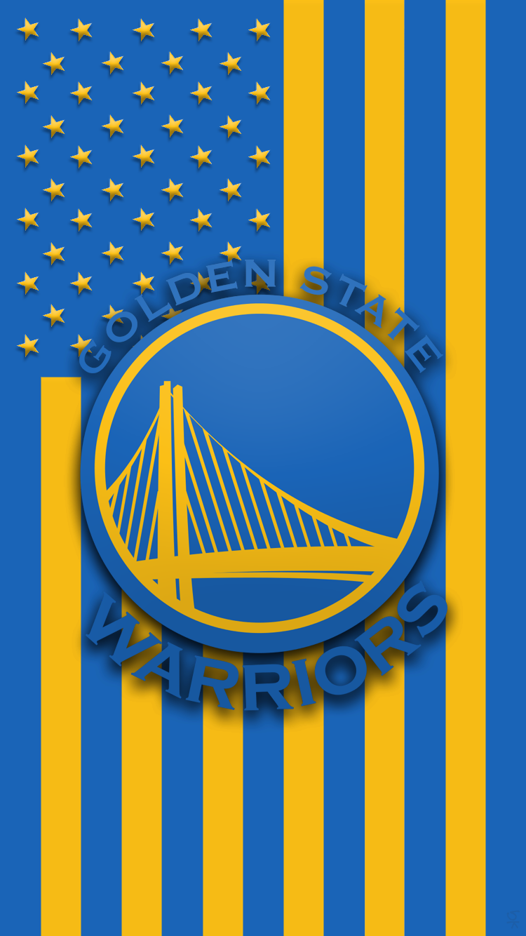 Golden State Warriors Iphone Logo - HD Wallpaper 