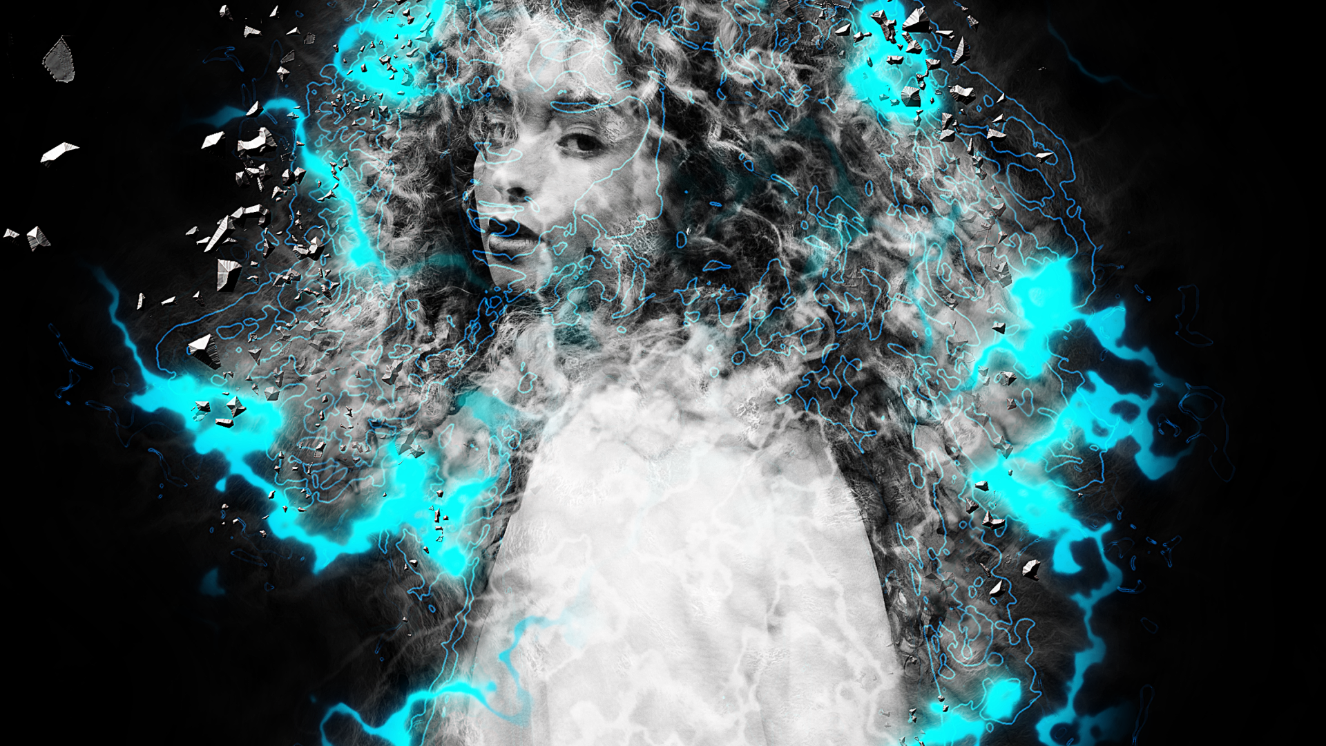 Ella Eyre - Power Effect - Illustration - HD Wallpaper 