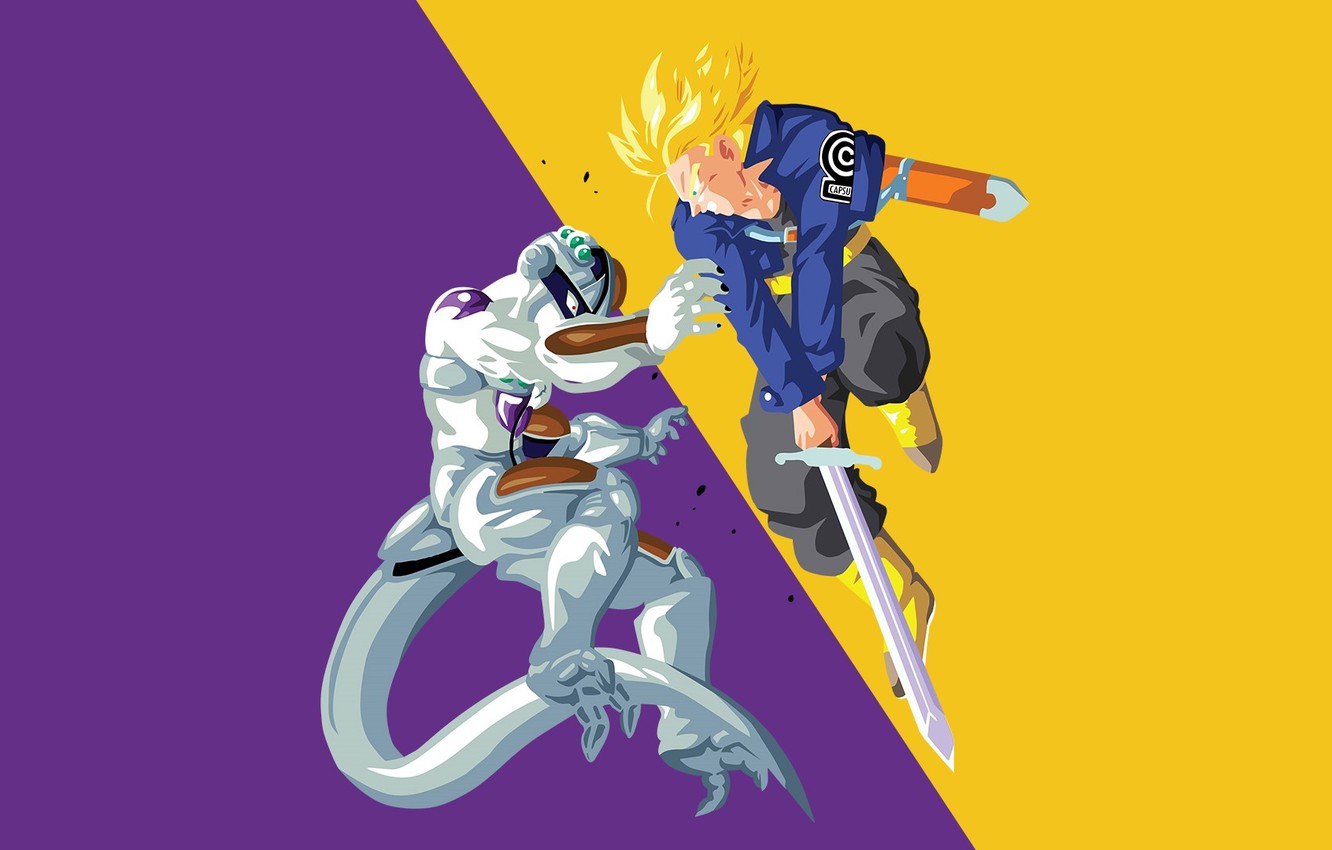 Photo Wallpaper Dbs, Anime, Manga, Dragon Ball, Trunks, - Trunks Vs Frieza - HD Wallpaper 