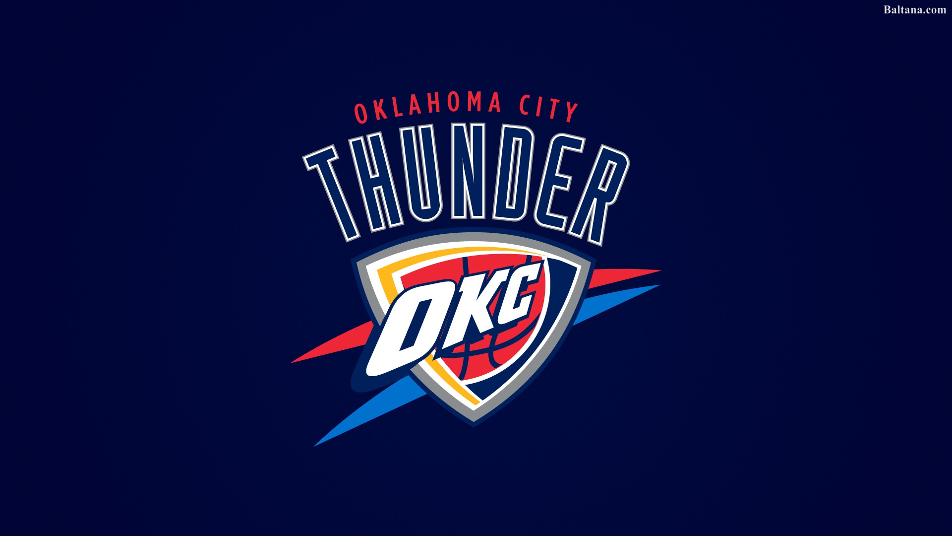 Oklahoma City Thunder Desktop Wallpaper - Oklahoma City Thunder - HD Wallpaper 