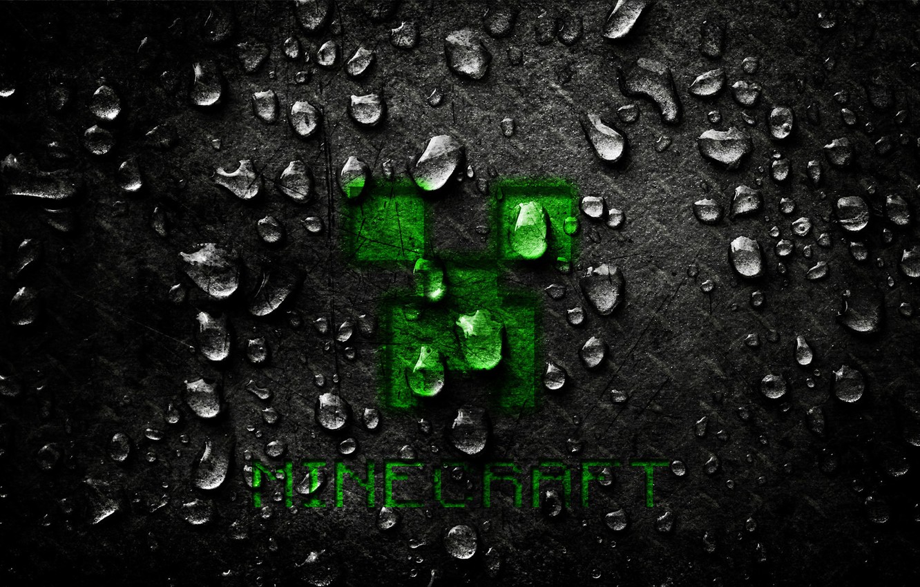 Photo Wallpaper Drops, Metal, The Game, Desk, Scratches, - Epic Minecraft Backgrounds - HD Wallpaper 
