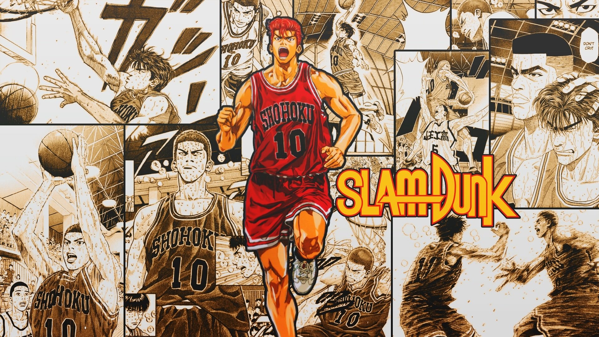 Slam Dunk Anime Wallpaper Hd - 1920x1080 Wallpaper - teahub.io