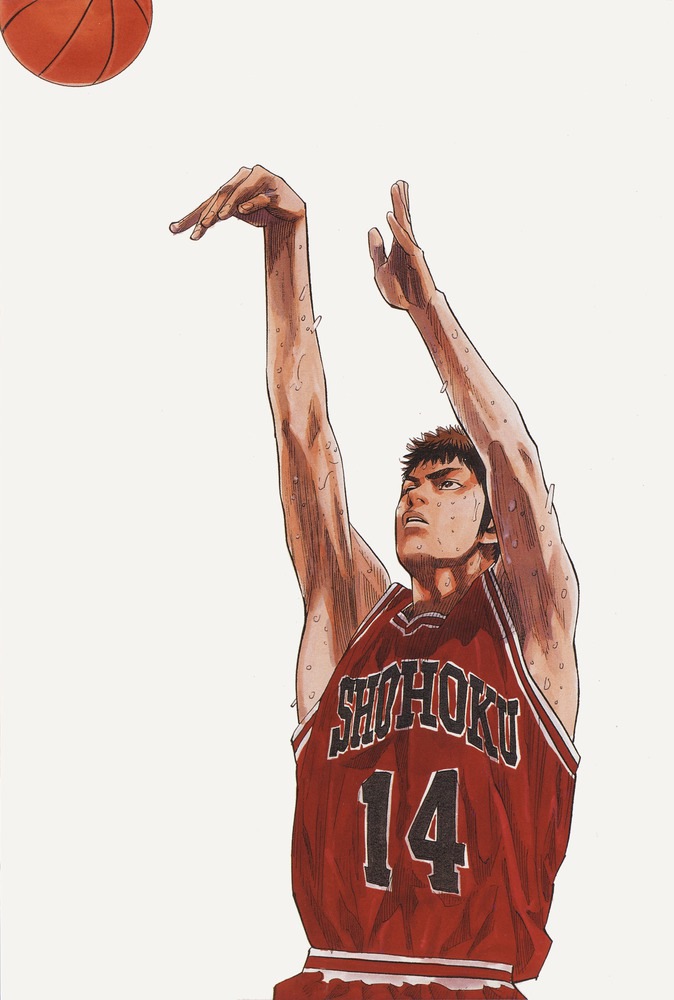 Slam Dunk Hisashi Mitsui - 674x1000 Wallpaper - teahub.io