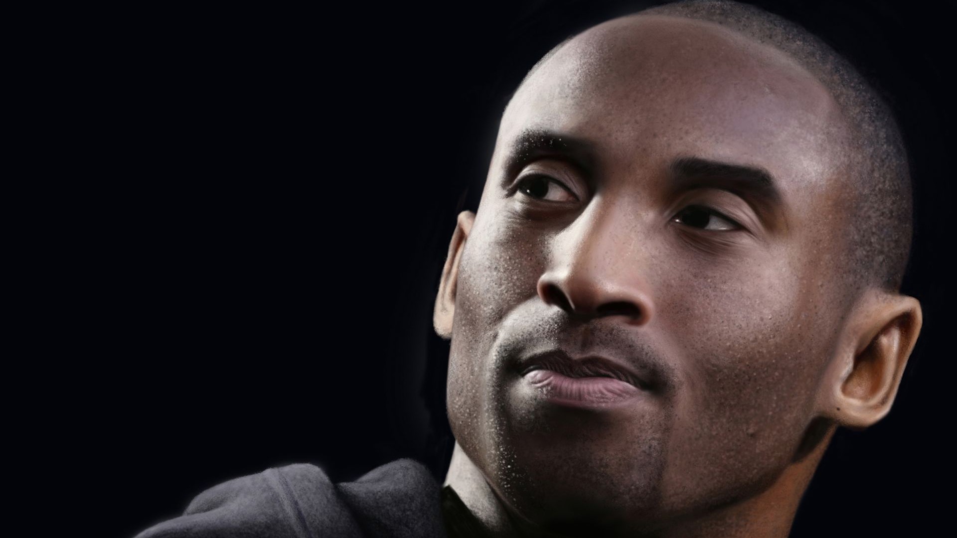 Kobe Bryant Hd Portrait - HD Wallpaper 