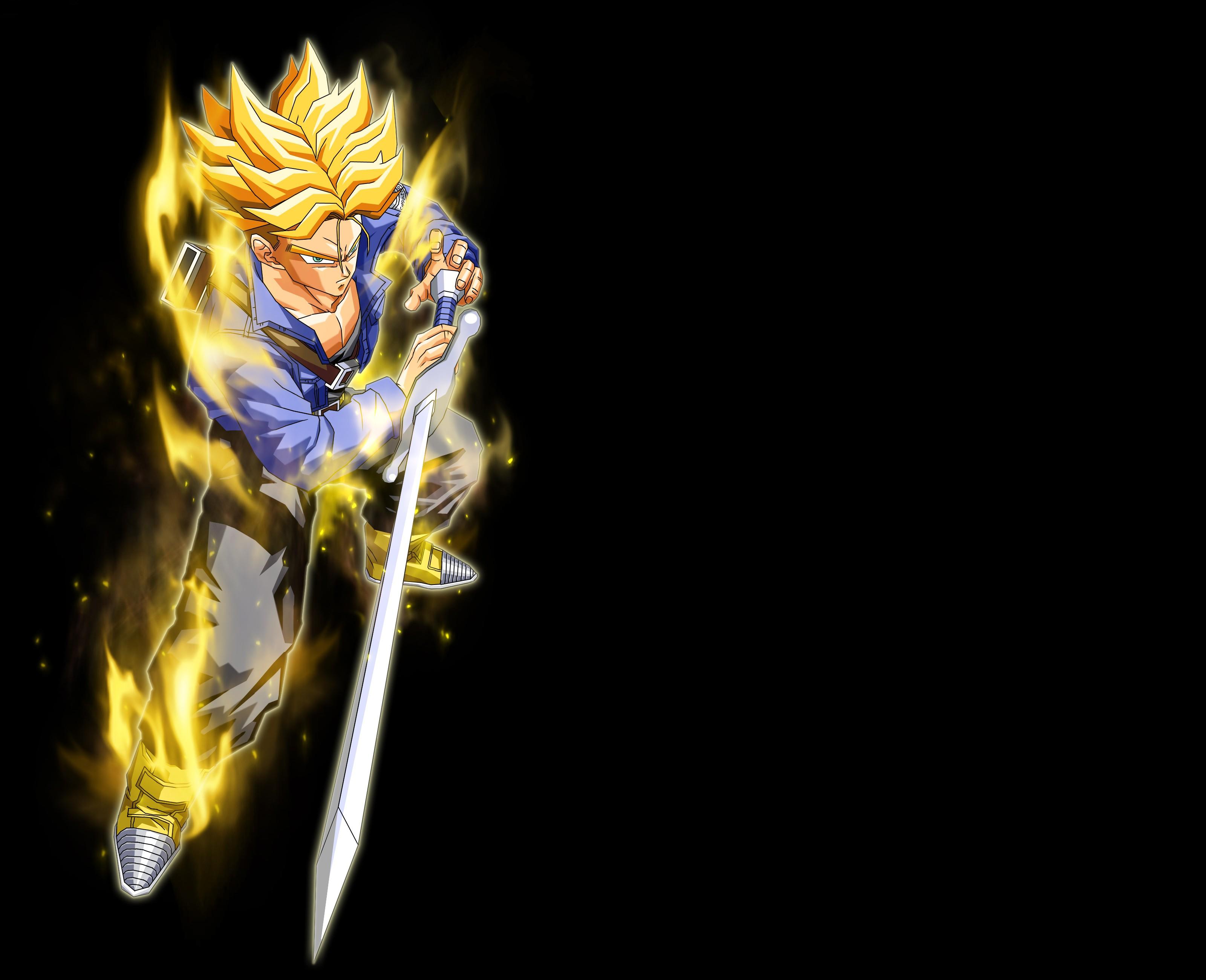 Dbz Trunks Sword Wallpaper - Future Trunks Silver The Hedgehog - HD Wallpaper 