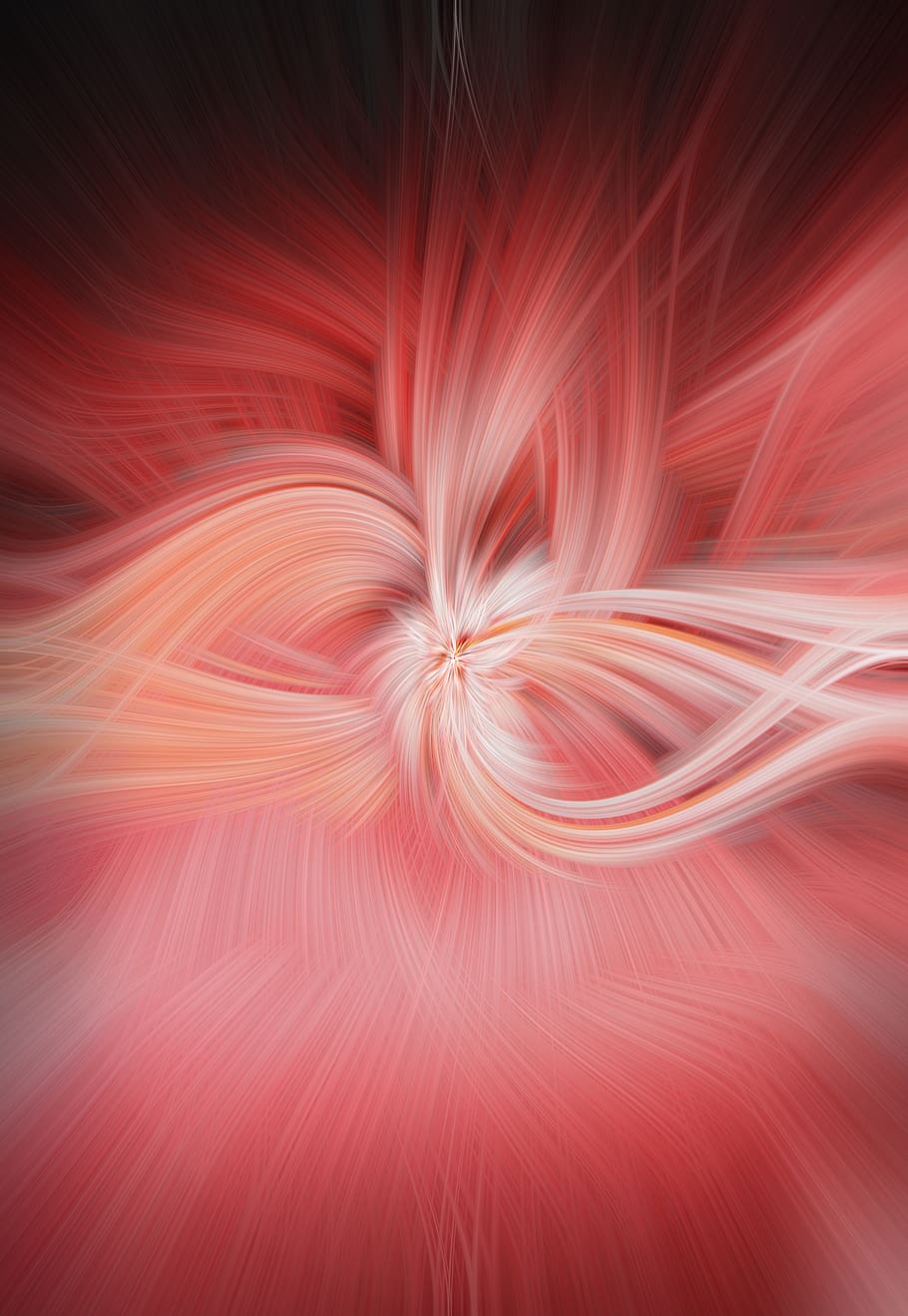 Abstract, Swirl, Background, Creative, Electric, Light, - Fractal Art - HD Wallpaper 
