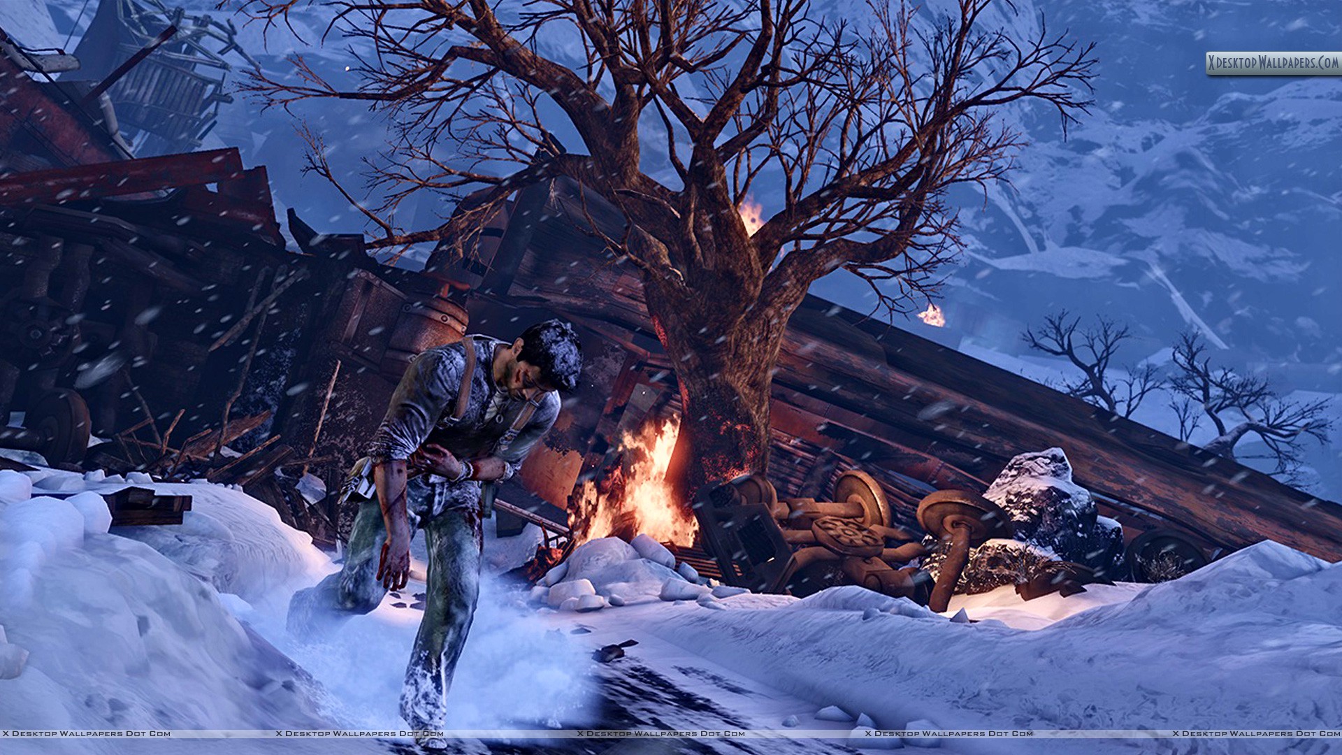 Uncharted 2 Among Thieves - HD Wallpaper 