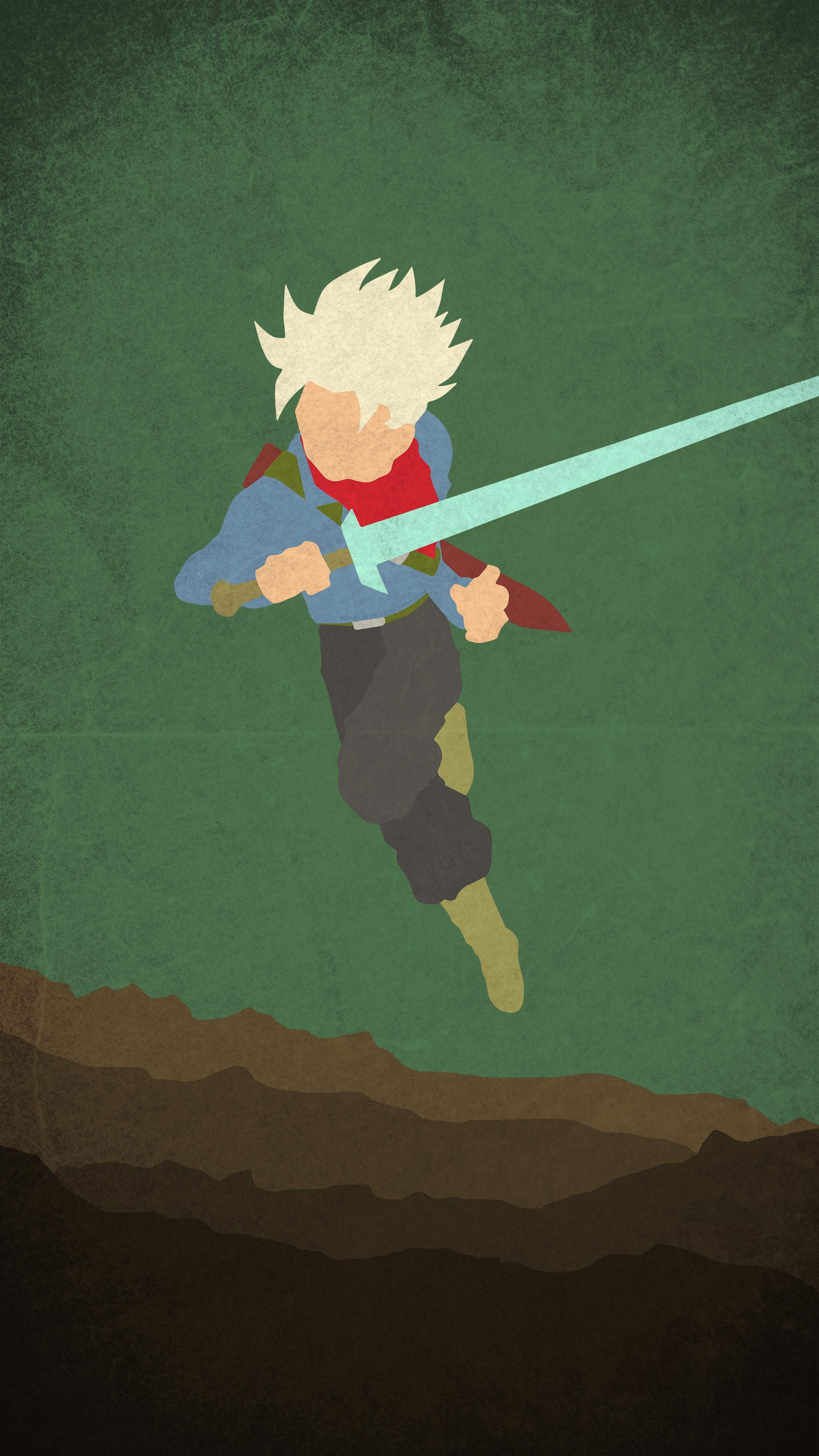 Minimalist Dragon Ball Super Iphone - HD Wallpaper 