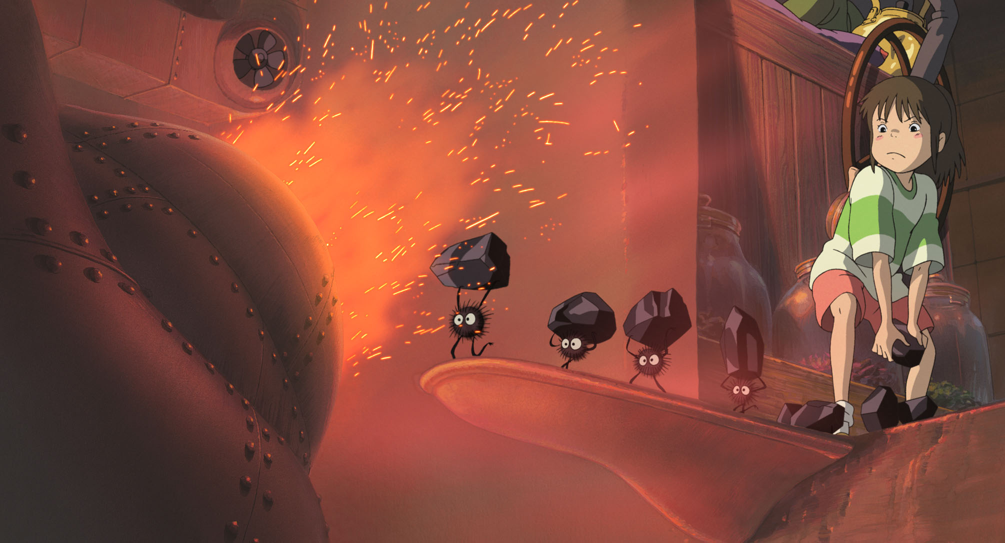 Spirited Away Background Hd - HD Wallpaper 