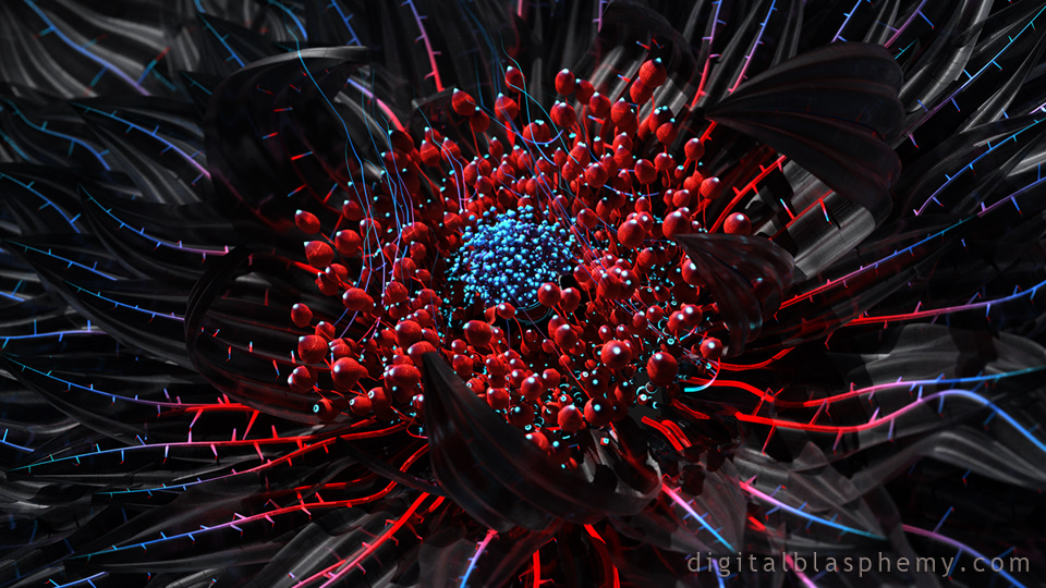 Red Cyber - HD Wallpaper 