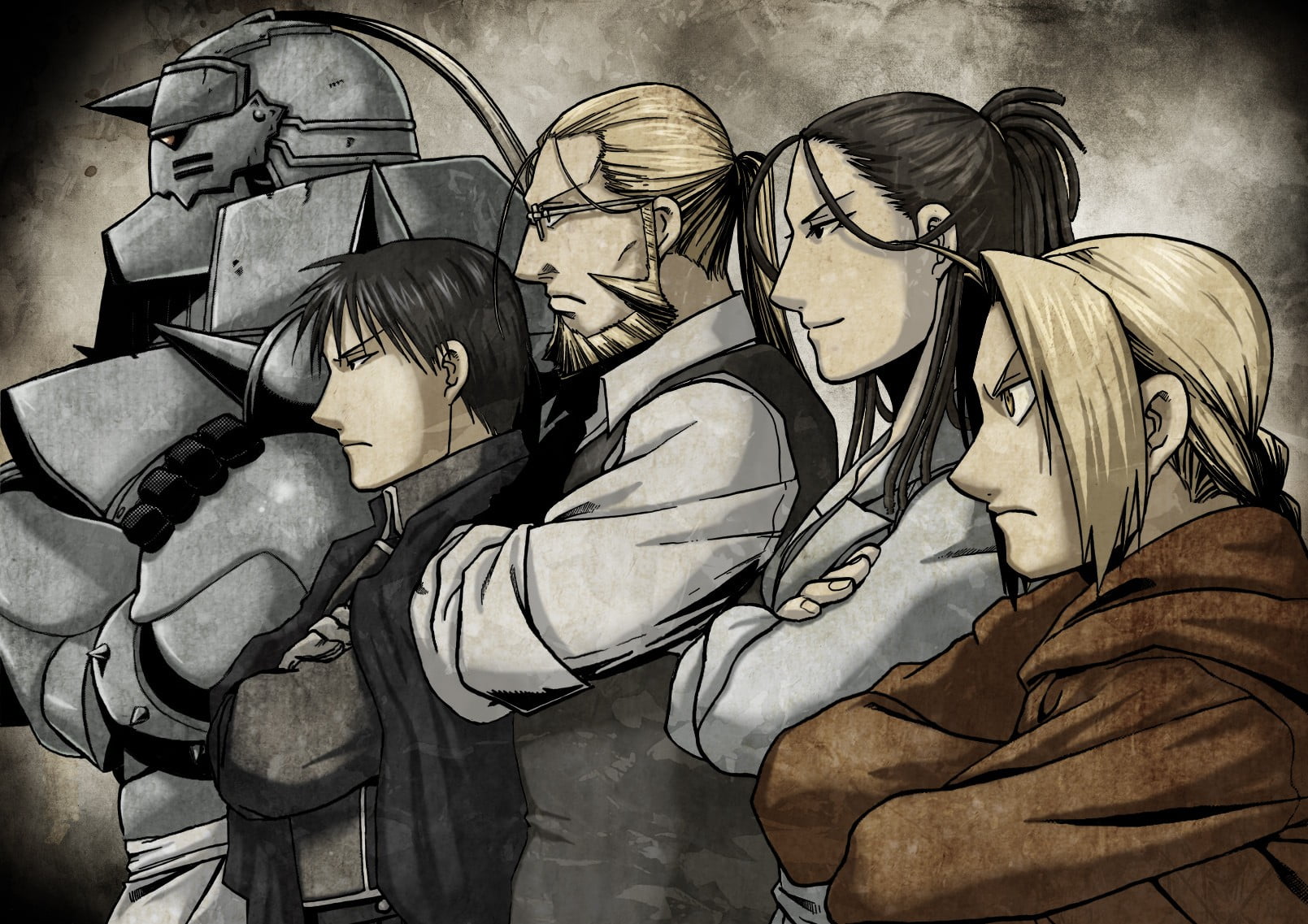 Full Metal Alchemist Manga - HD Wallpaper 