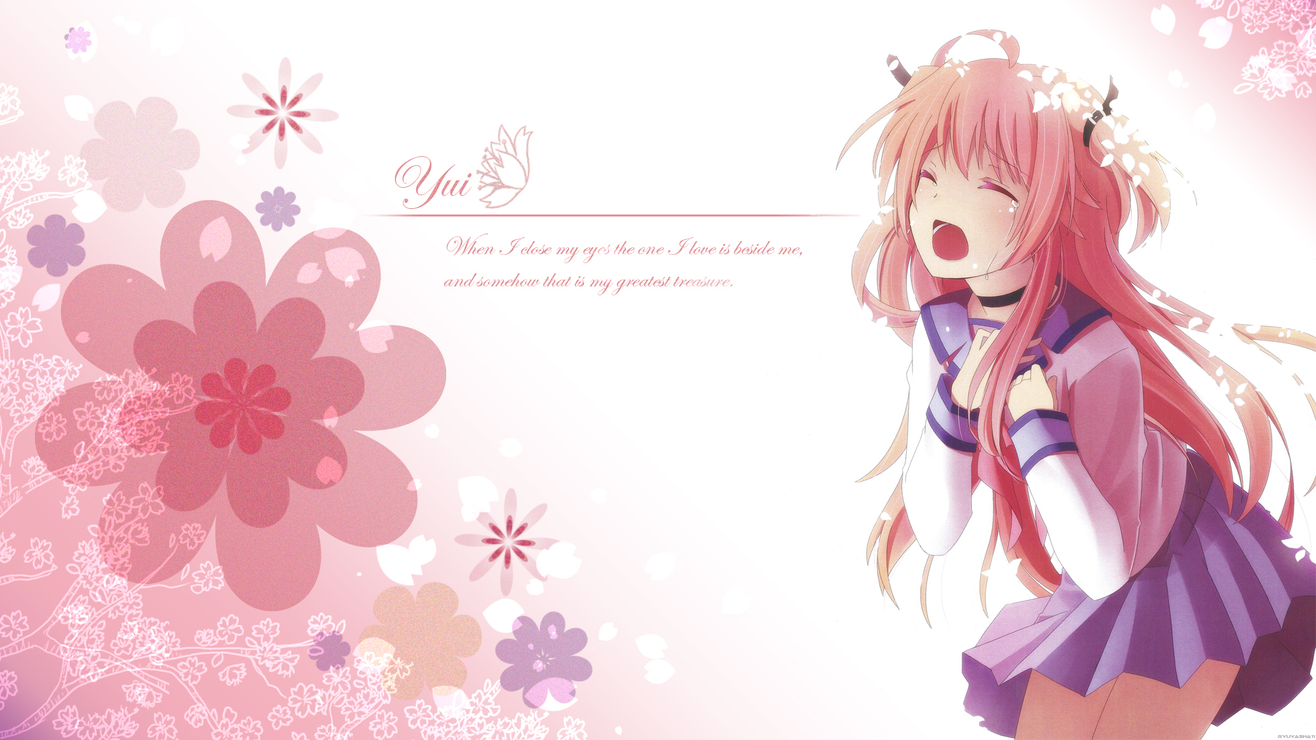 Key , P - Yui Angel Beats Background - HD Wallpaper 