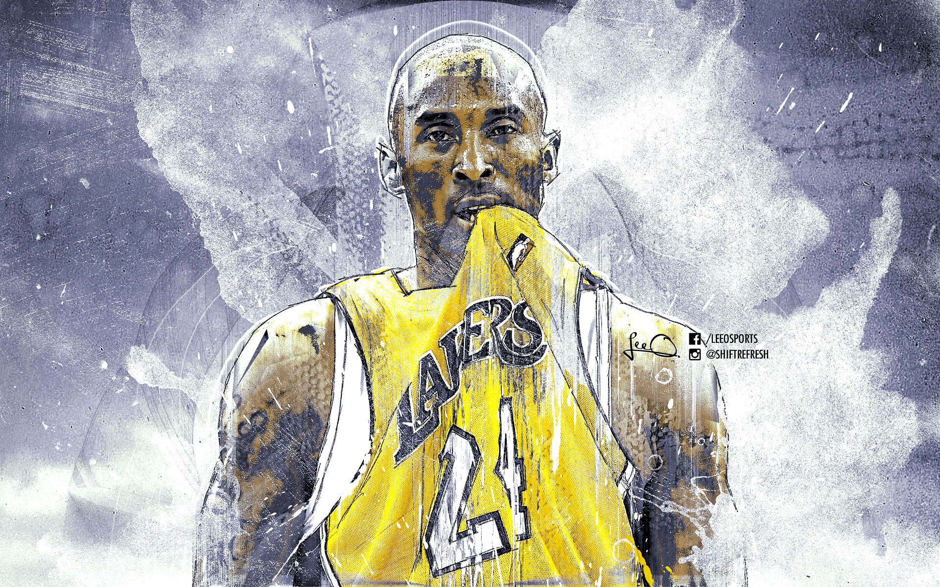 Kobe Bryant Clipart Wallpaper - Nba Wallpaper Kobe Bryant - HD Wallpaper 