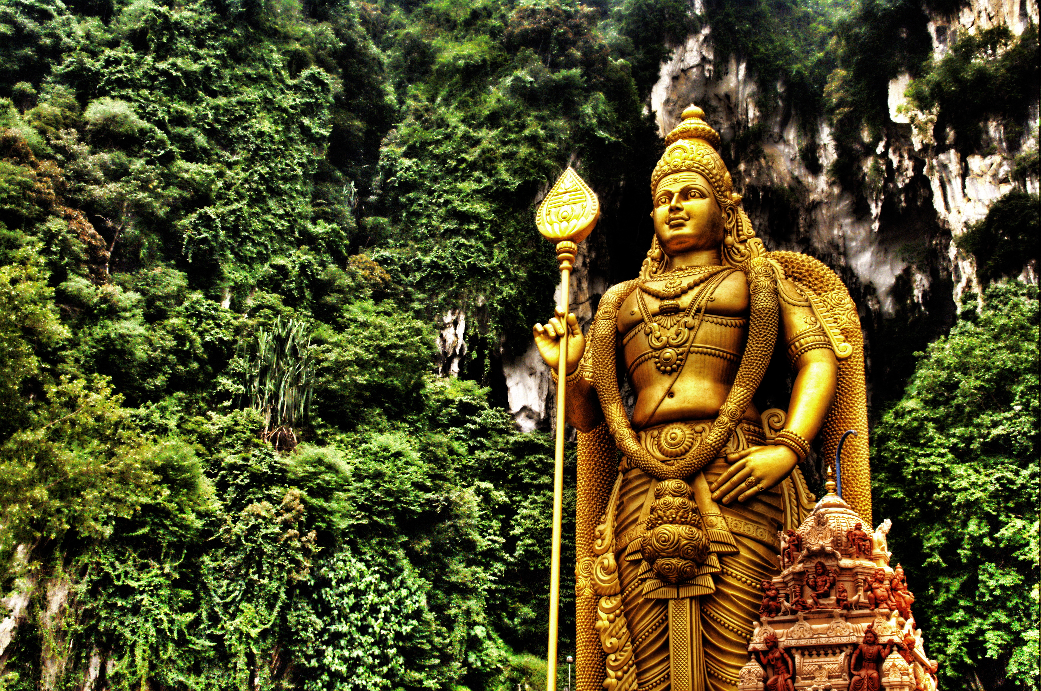 Batu Caves - HD Wallpaper 