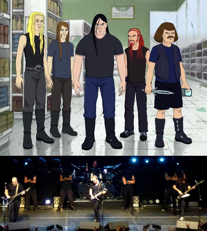 Dethklok Hd Wallpapers, Desktop Wallpaper - Dethklok Members - HD Wallpaper 