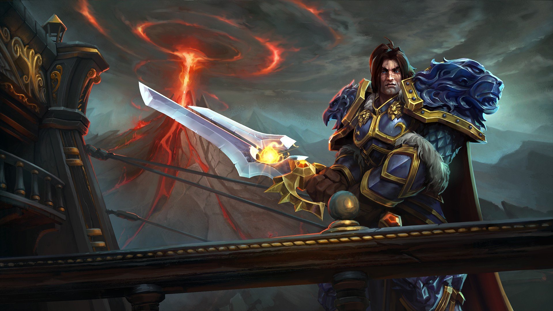 Varian Heroes Of The Storm - HD Wallpaper 