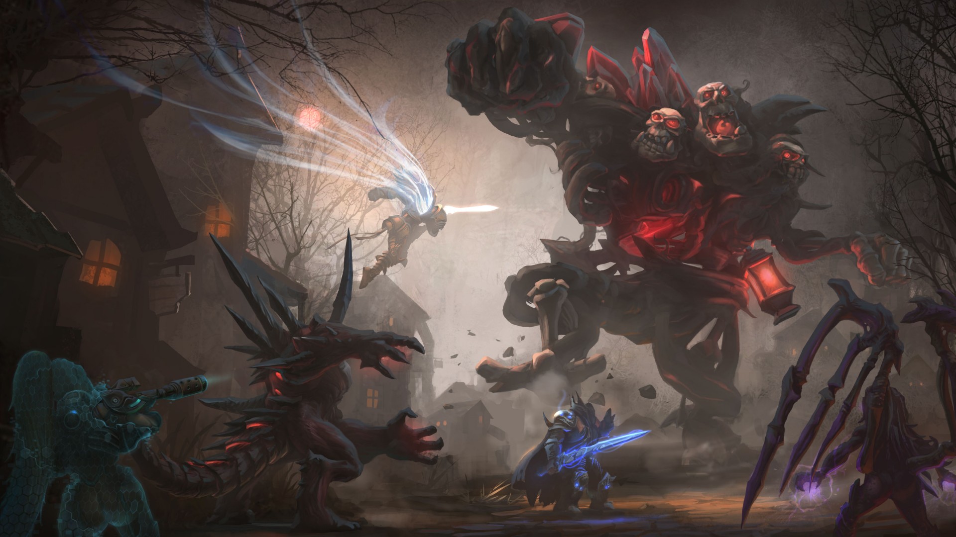 Heroes Of The Storm Undead Golem - HD Wallpaper 
