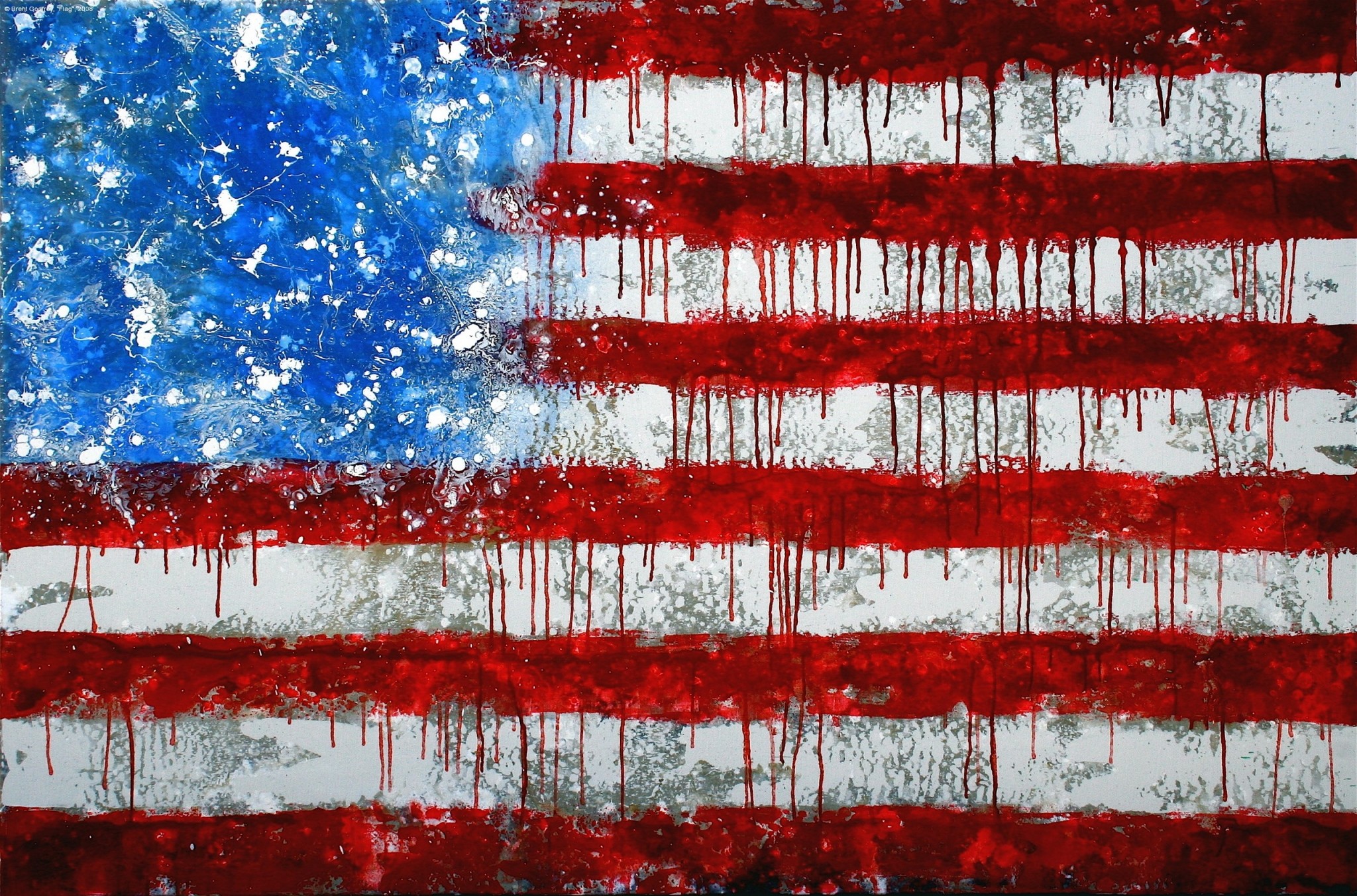 American Flag Free Desktop Wallpaper, Newt Kingsman - Bill Of Rights American Flag - HD Wallpaper 