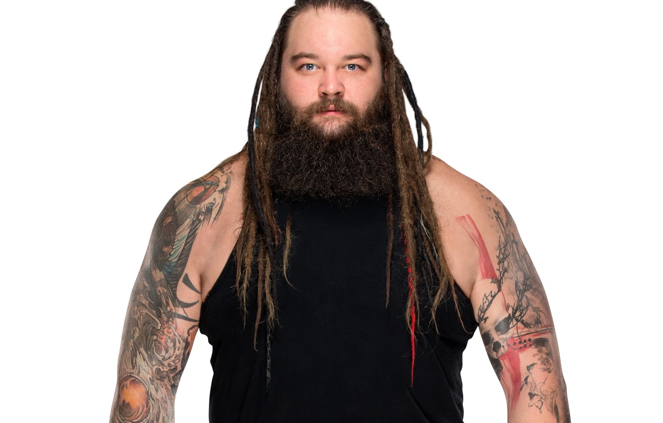 Photo Wallpaper Tattoo, Beard, Wrestler, Wwe, Bray - Elimination Chamber 2018 Match Card - HD Wallpaper 