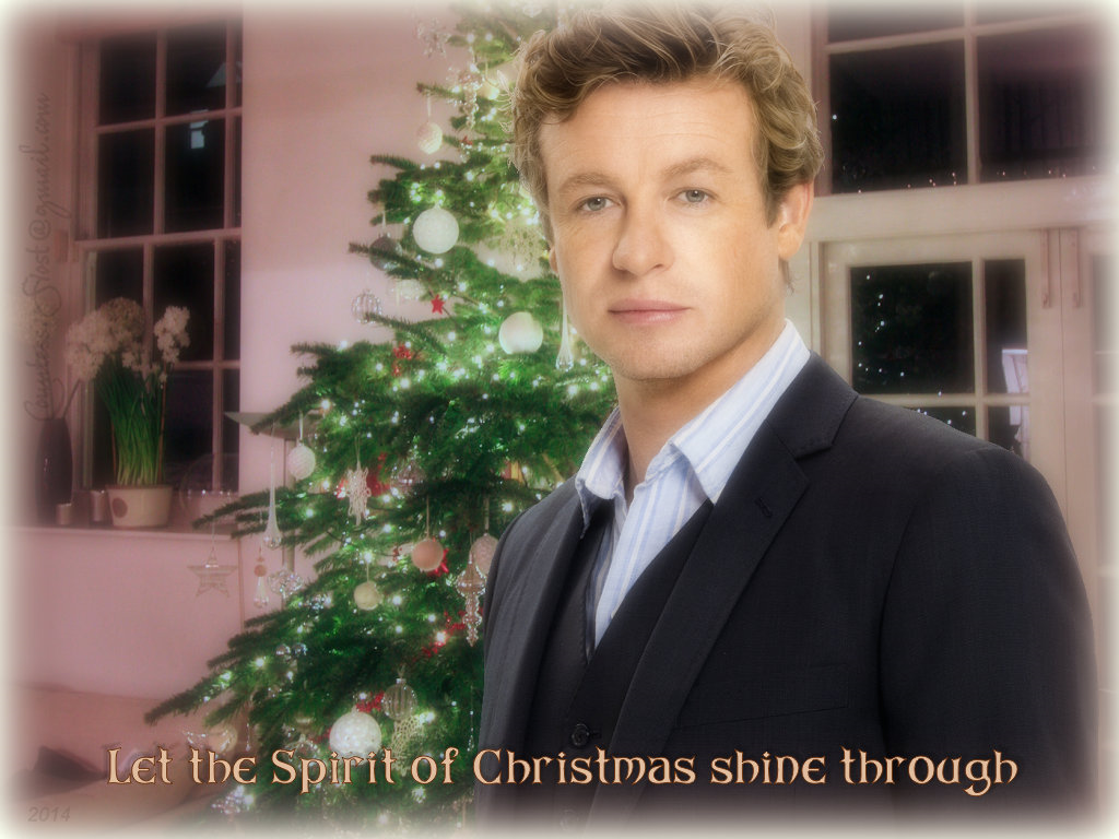 Spirit Of Christmas - Simon Baker Christmas - HD Wallpaper 