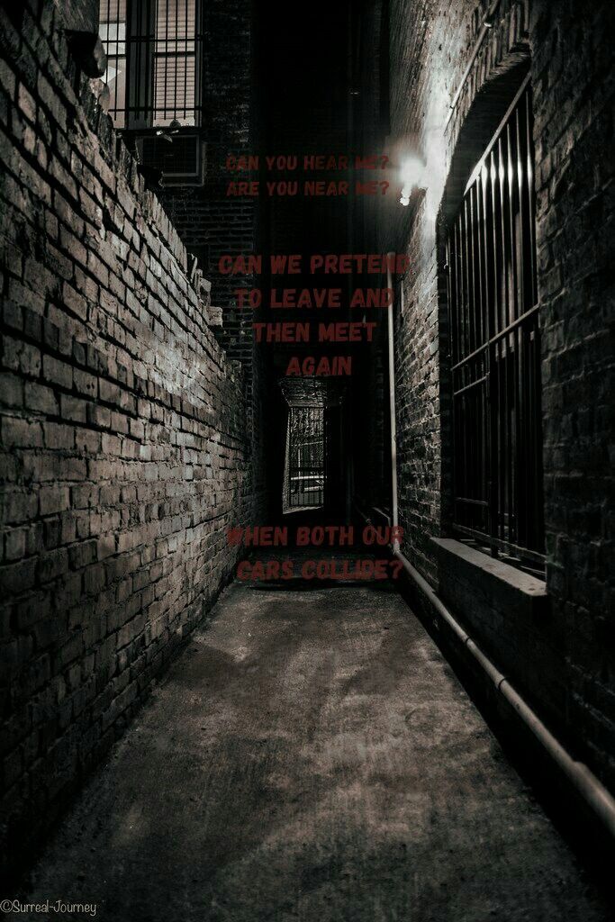 Dark Alleyway Black And White 6x1024 Wallpaper Teahub Io