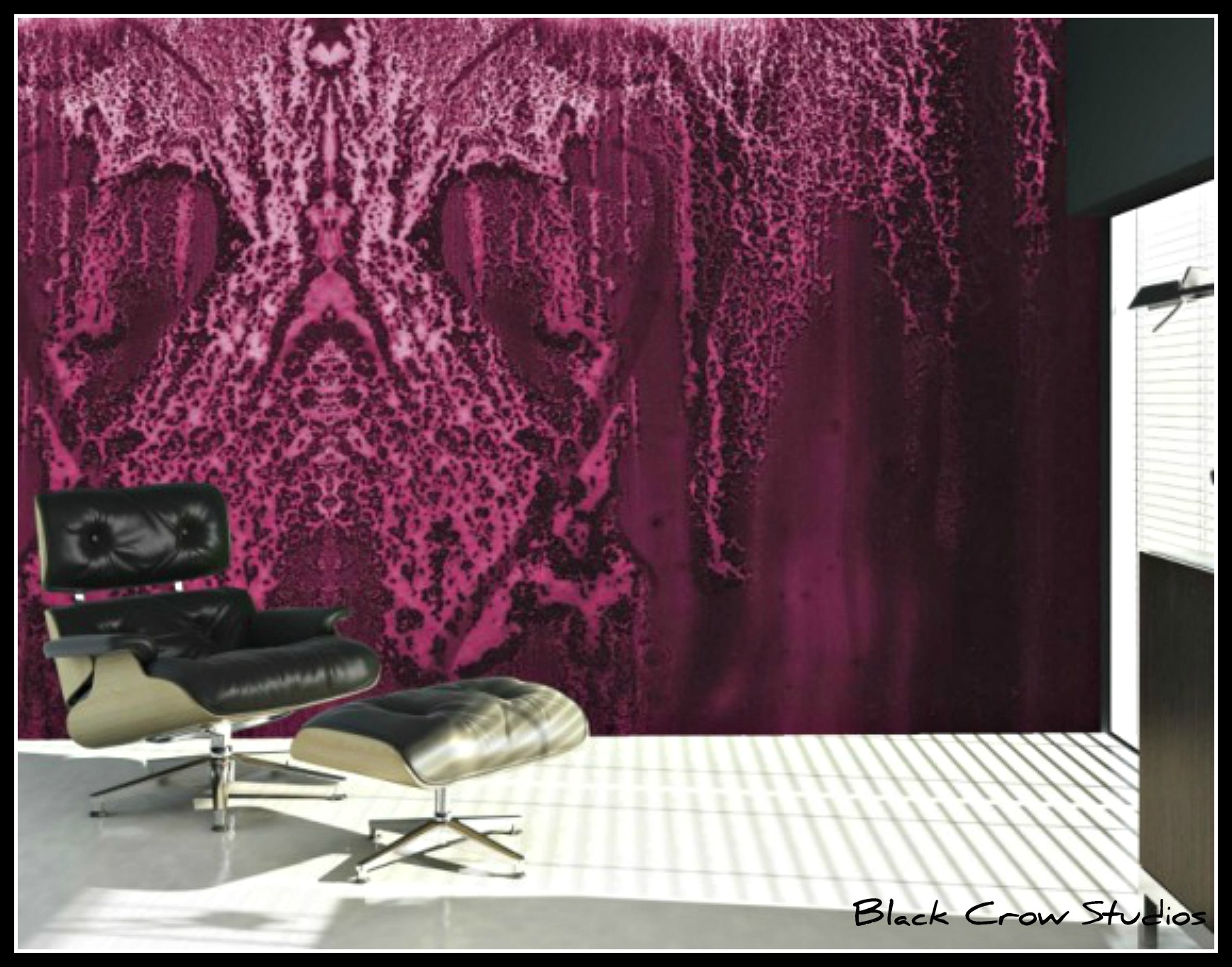 Watercolour Wallpaper Design Interior - HD Wallpaper 