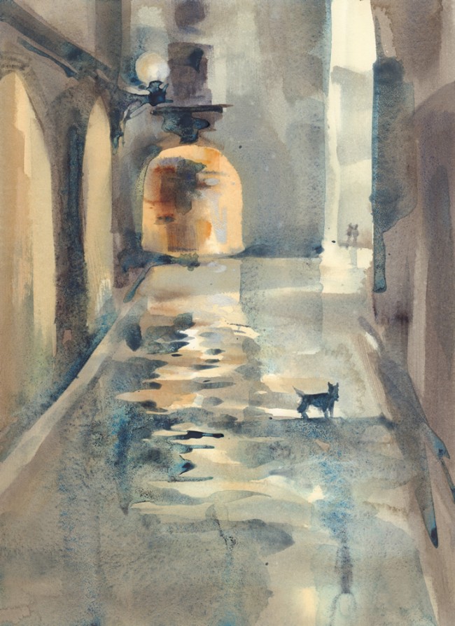 Watercolor Painting - HD Wallpaper 