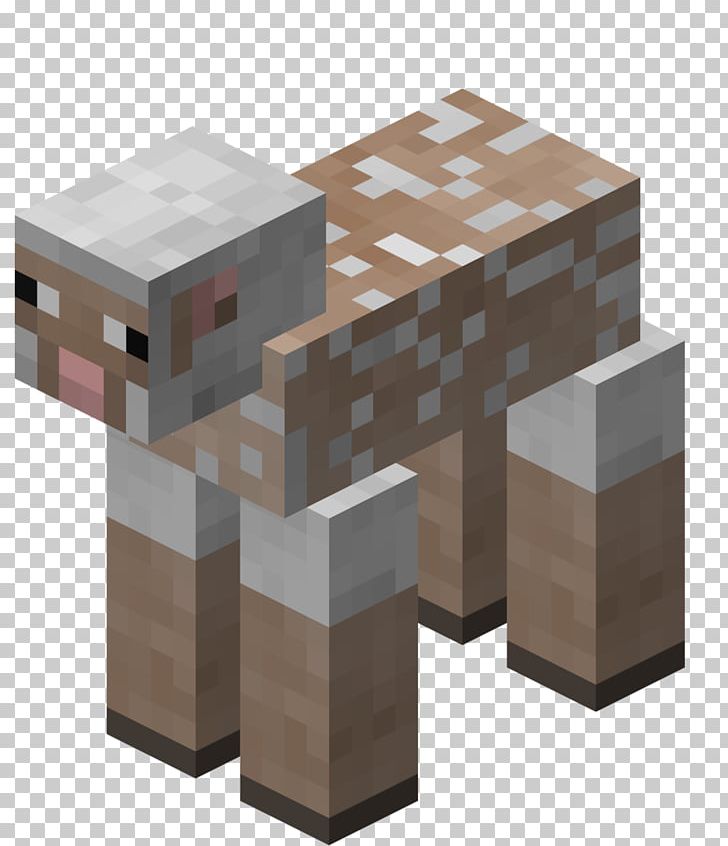 Pocket Edition Grey Troender Sheep Mob Video Game Png, - HD Wallpaper 