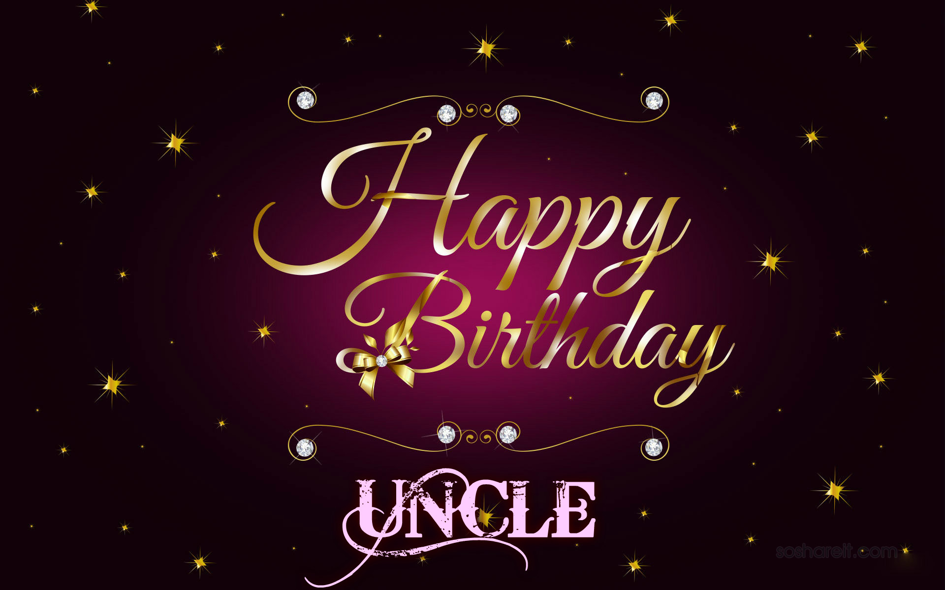 Happy Birthday Uncle Ji Wishes - HD Wallpaper 