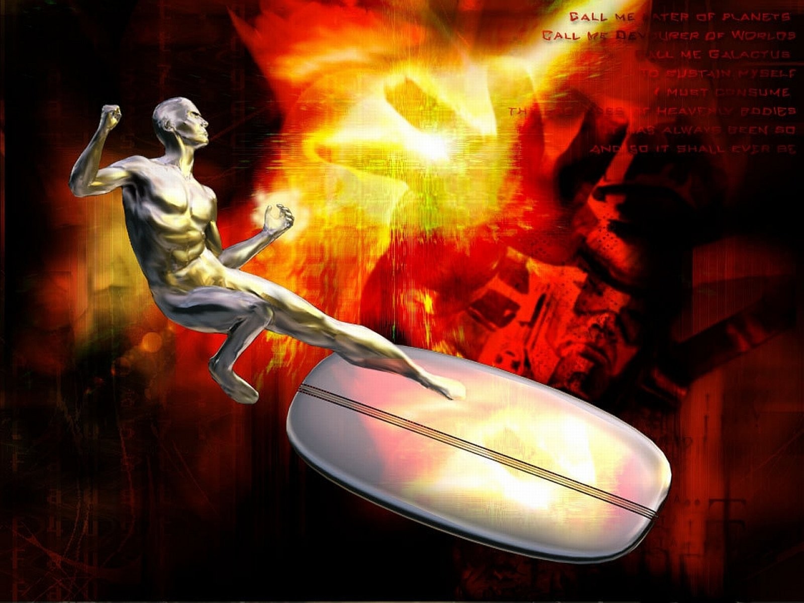 Silver Surfer Marvel - HD Wallpaper 