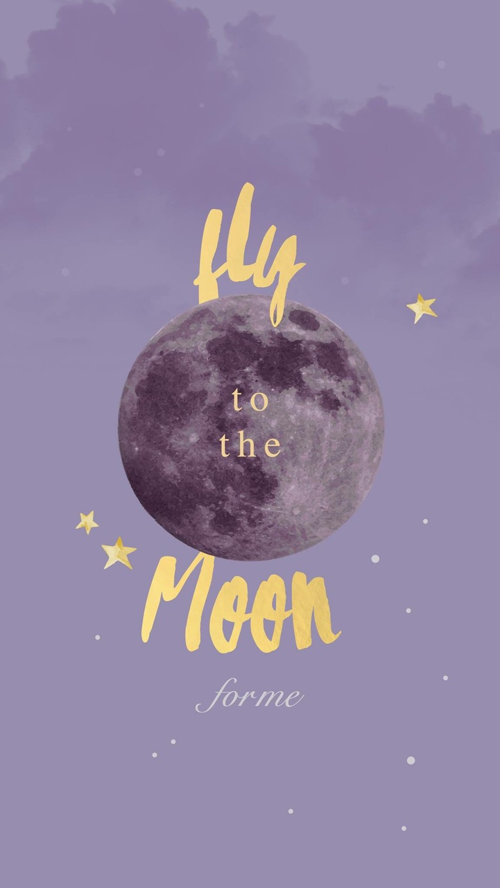 Wallpaper, Moon, And Background Image - Iphone Moon Quote - HD Wallpaper 