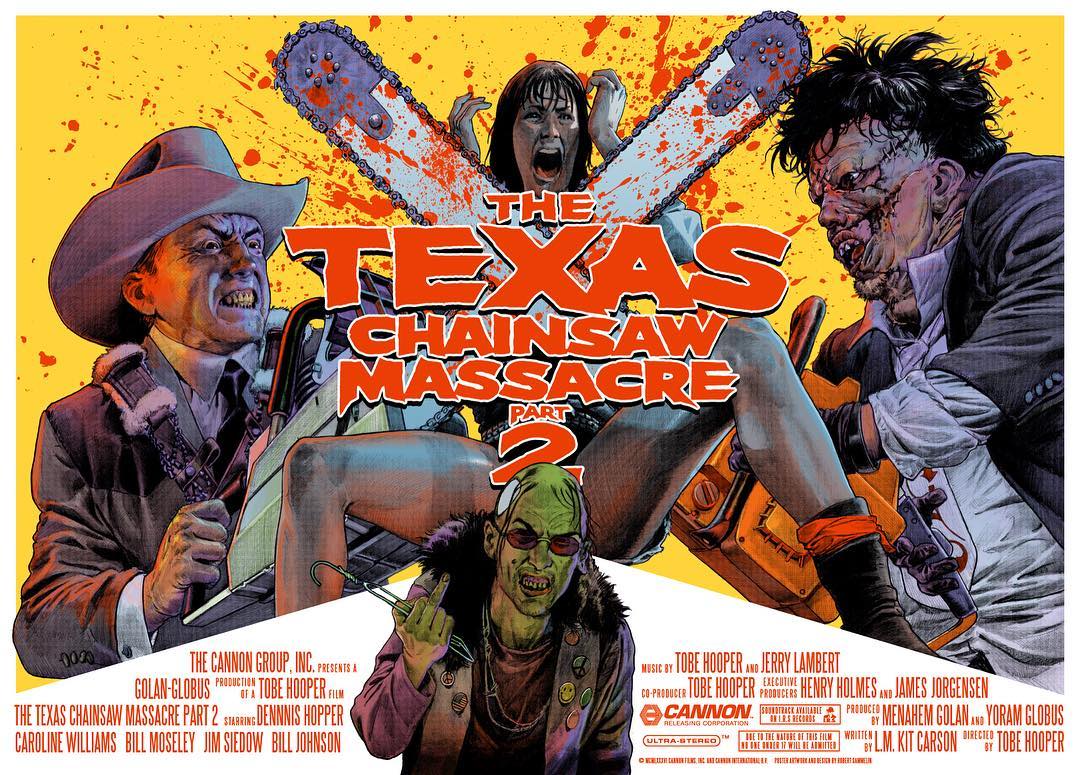 Texas Chainsaw Massacre 2 Poster - HD Wallpaper 