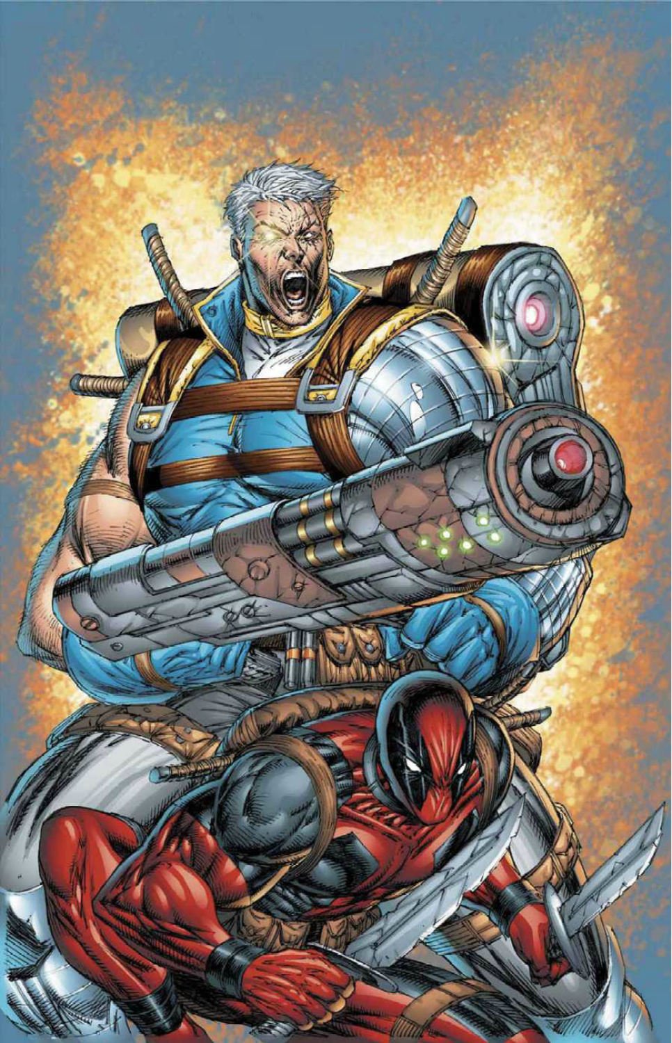 Cable And Deadpool - HD Wallpaper 