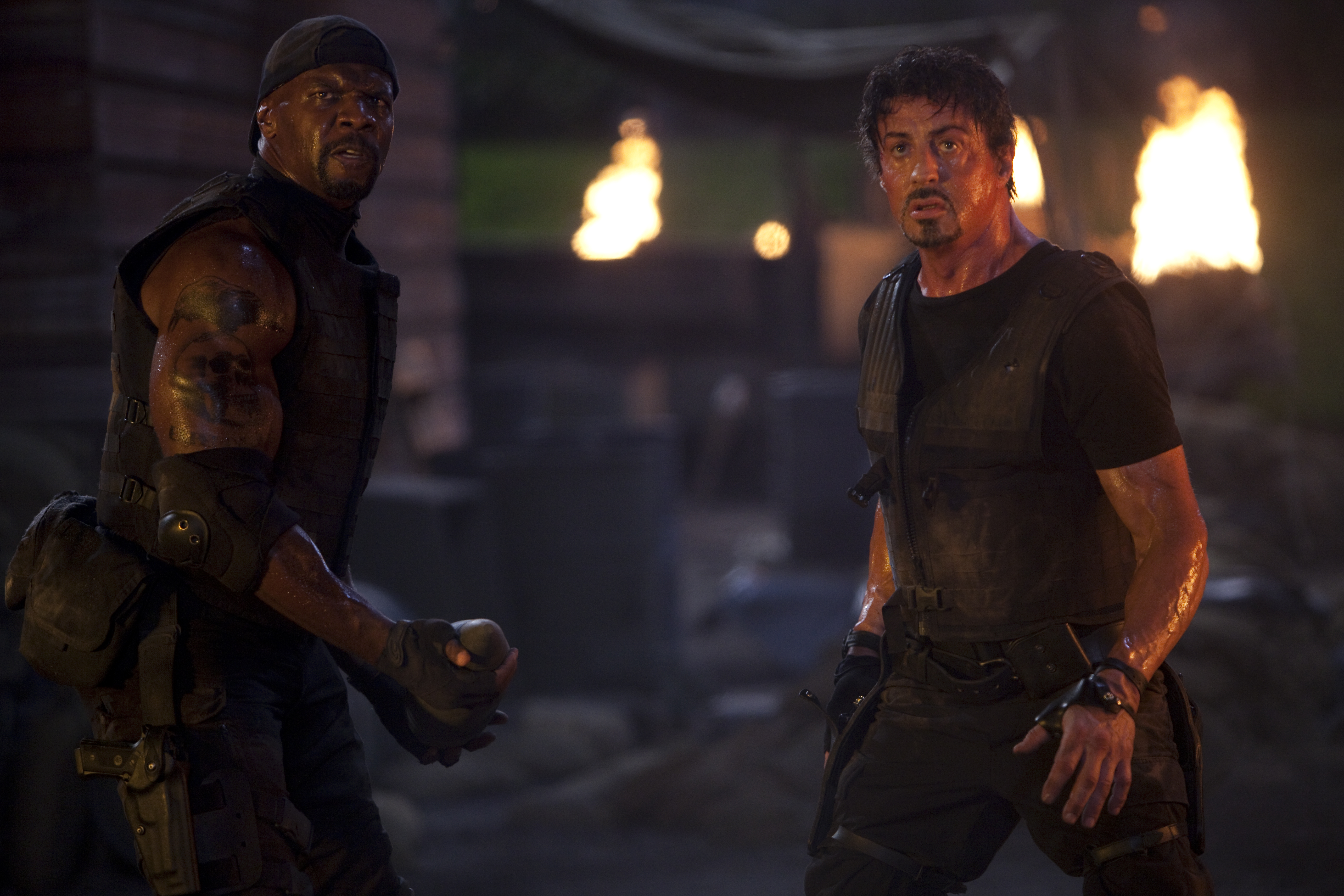 Terry Crews In The Expendables - HD Wallpaper 