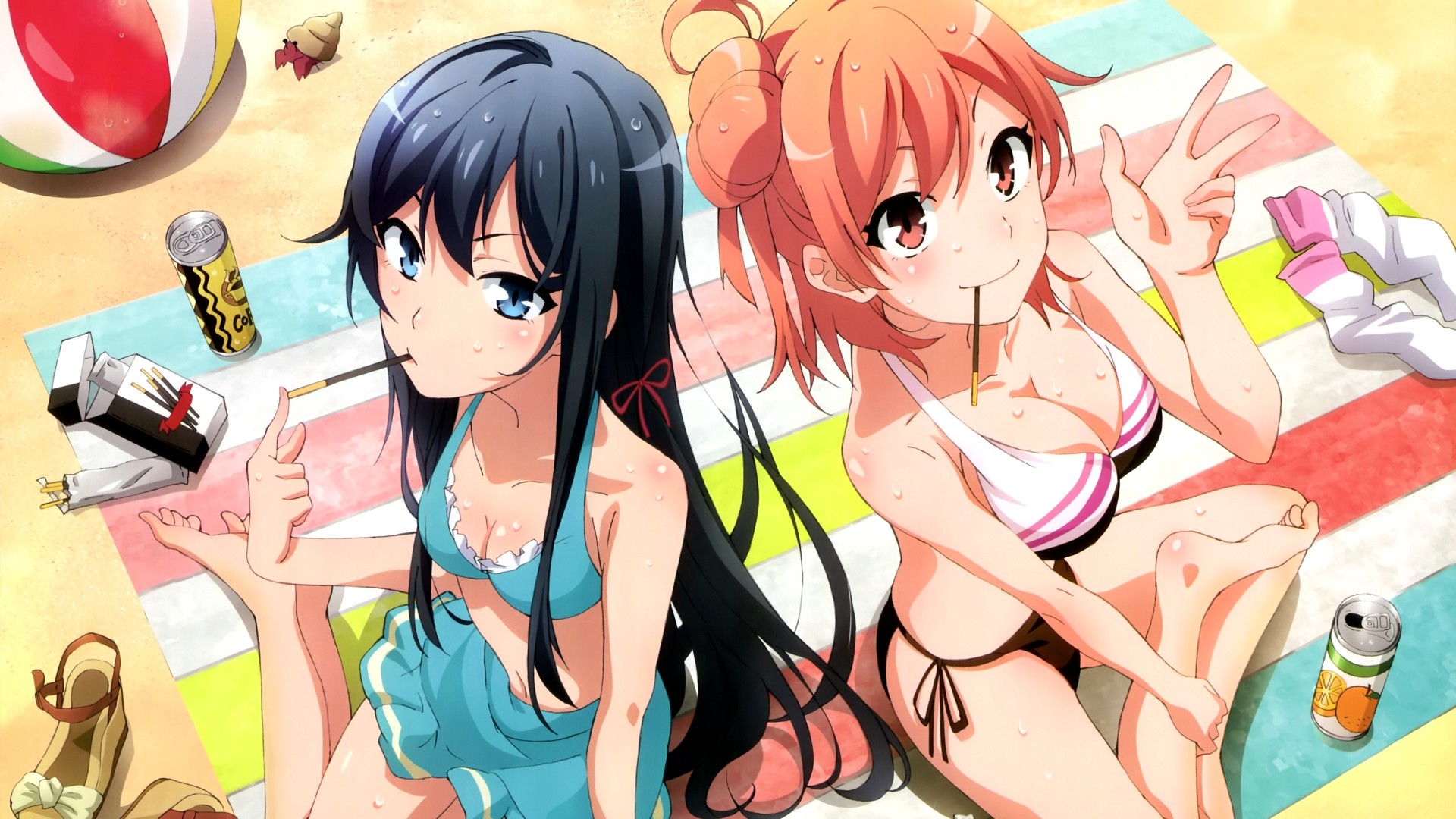 Yahari Ore No Seishun Love Comedy Wa Machigatteiru - HD Wallpaper 